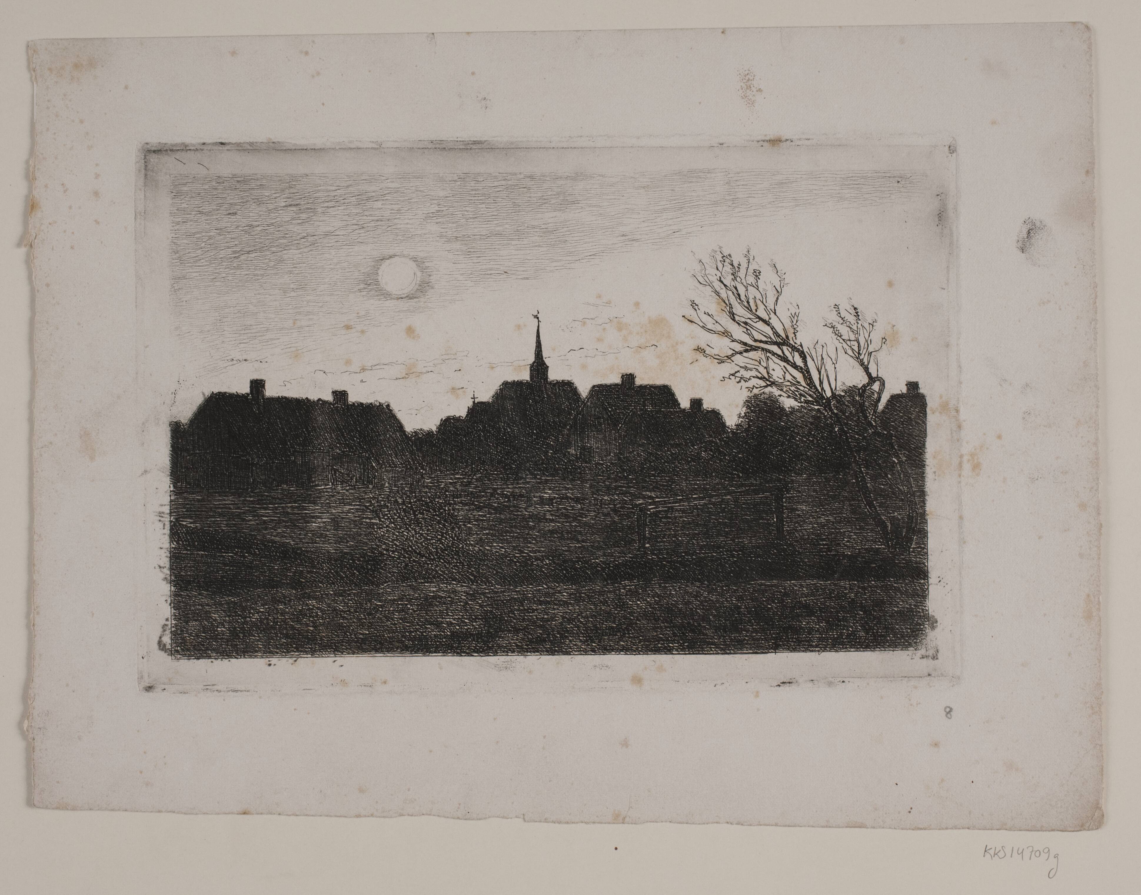 Hornbæk kirke, sommeraften