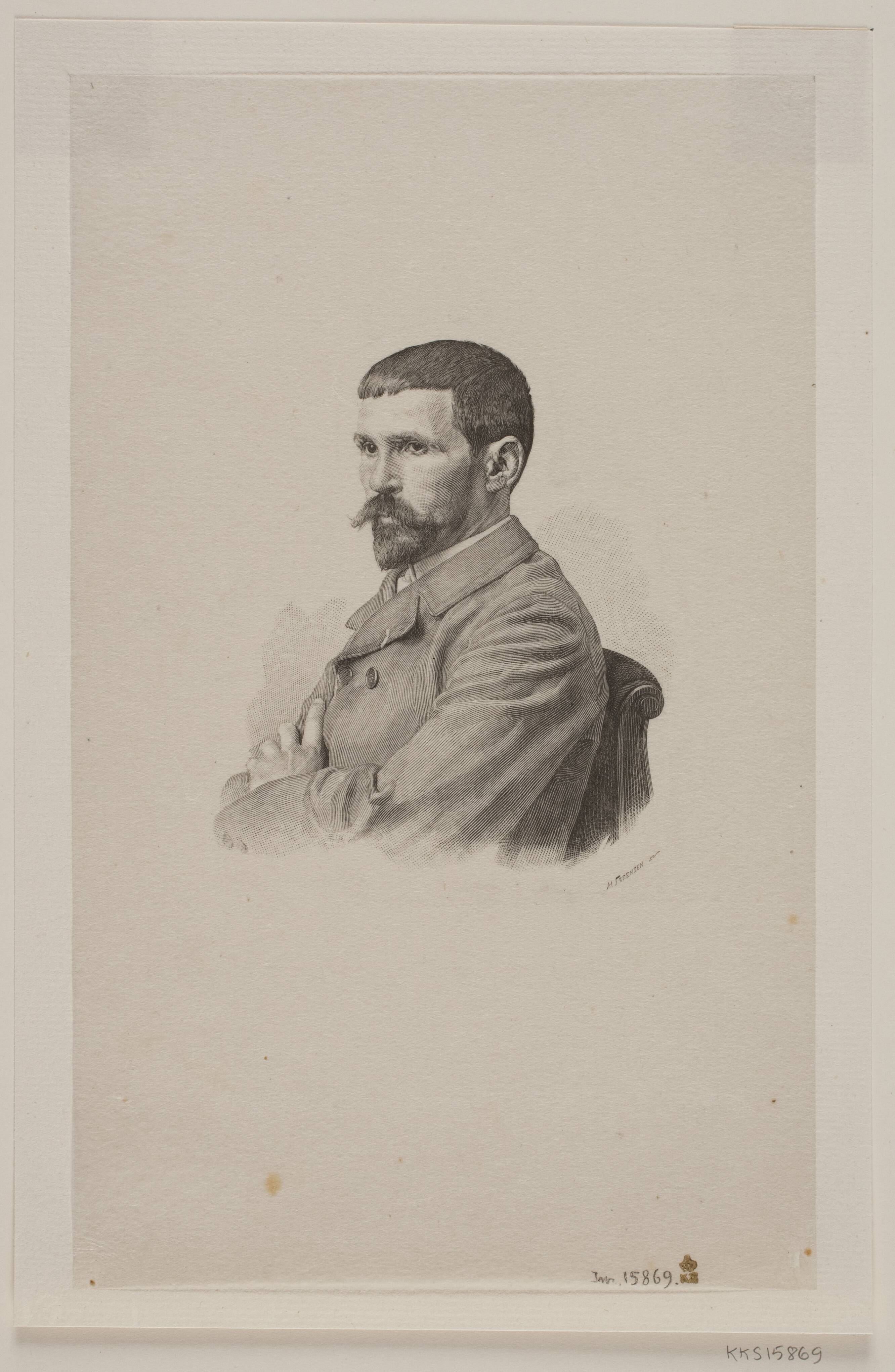 Portræt af maleren P. A. J. Dagnan-Bouveret