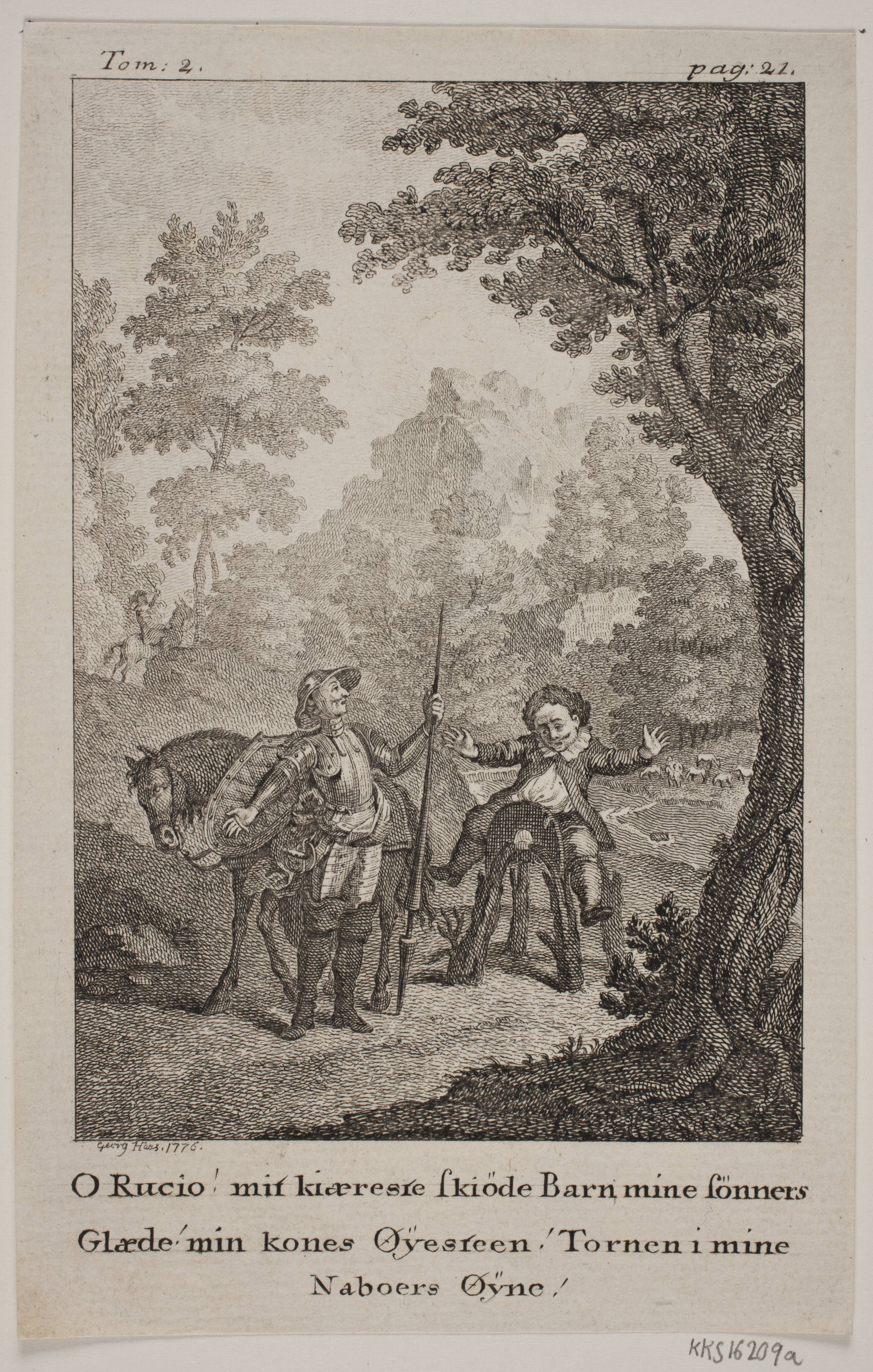 Illustration til Don Quixote