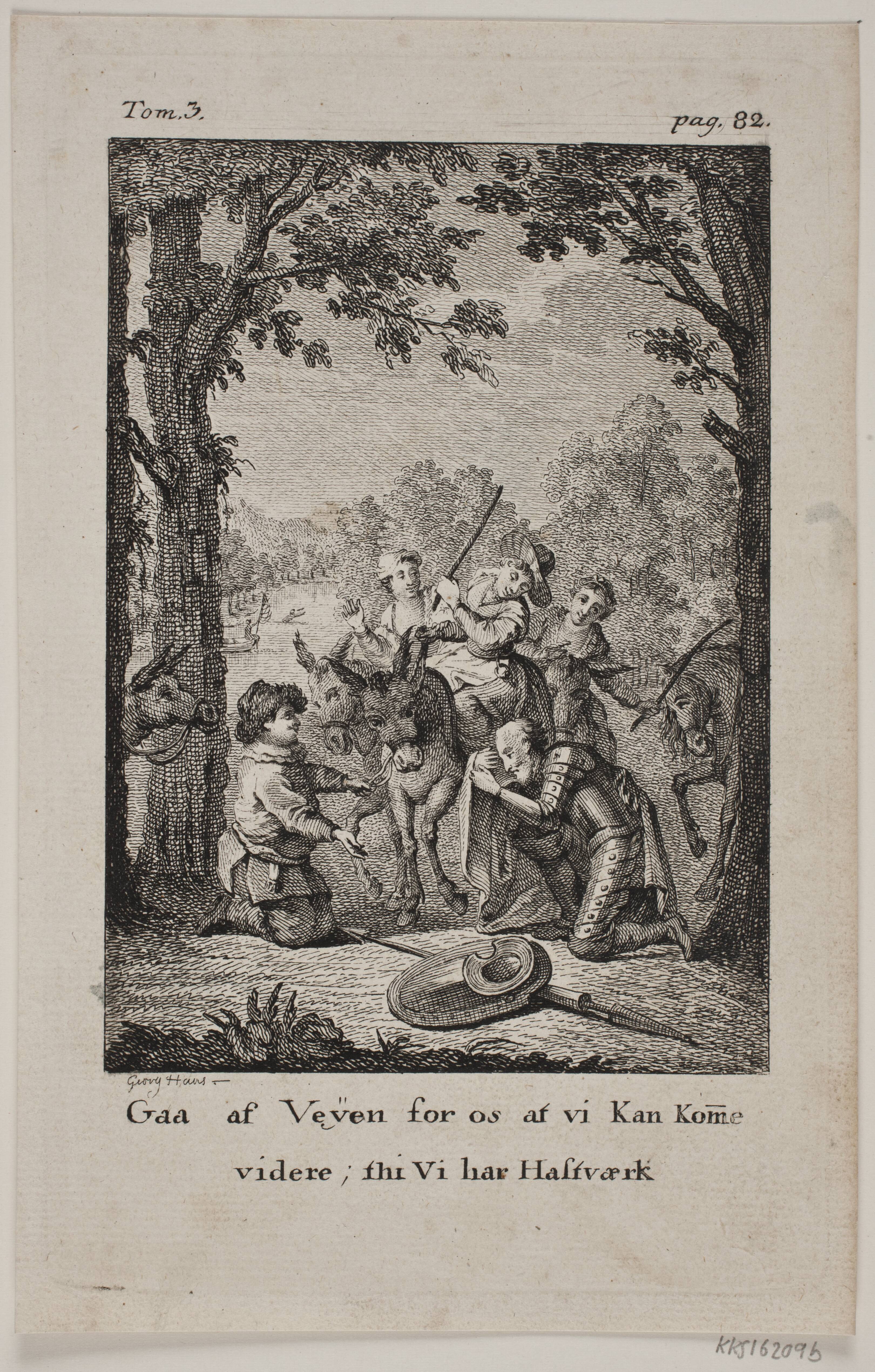 Illustration til Don Quixote