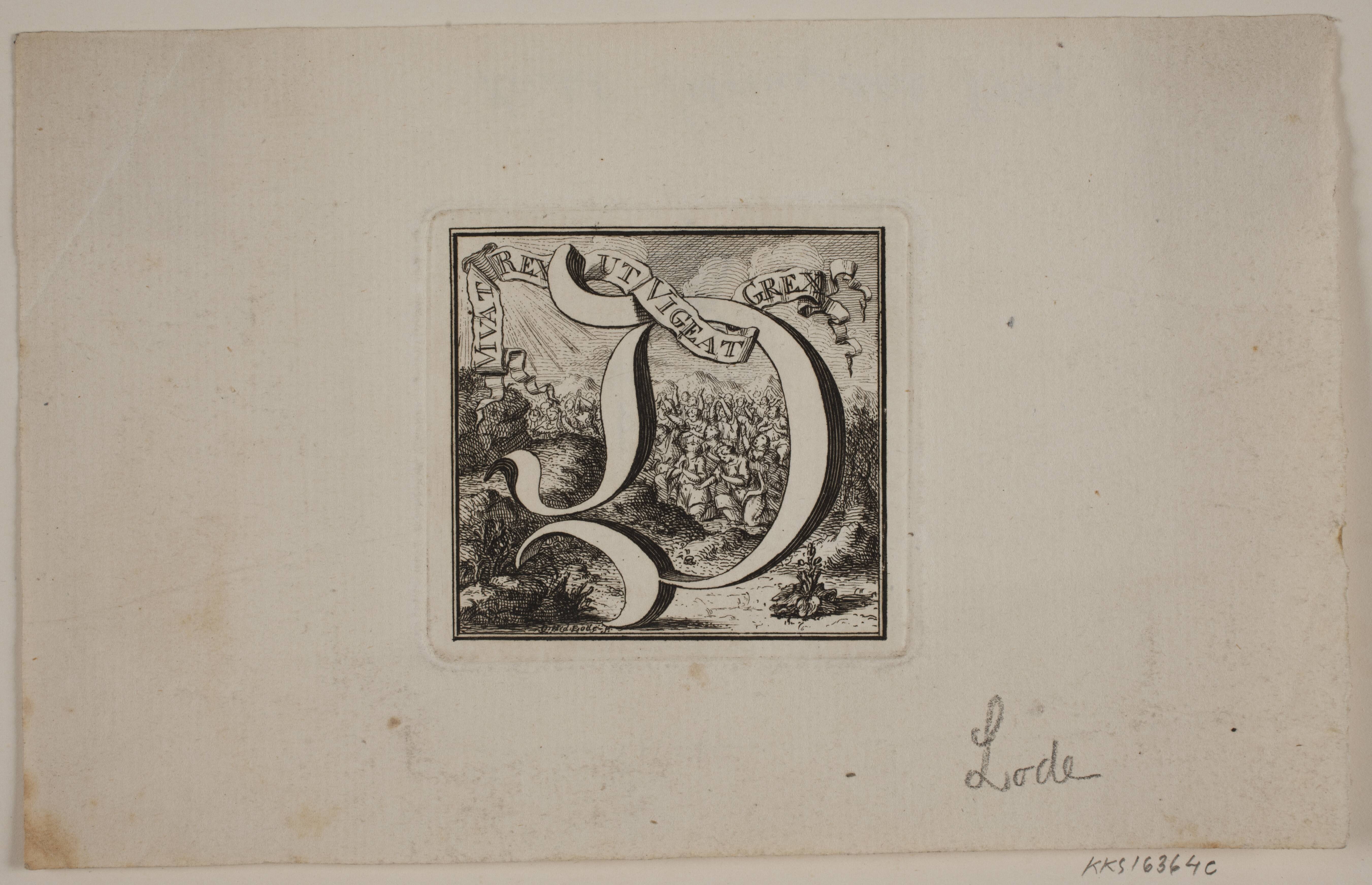 Initial til Frederik IV's Salvingsakt