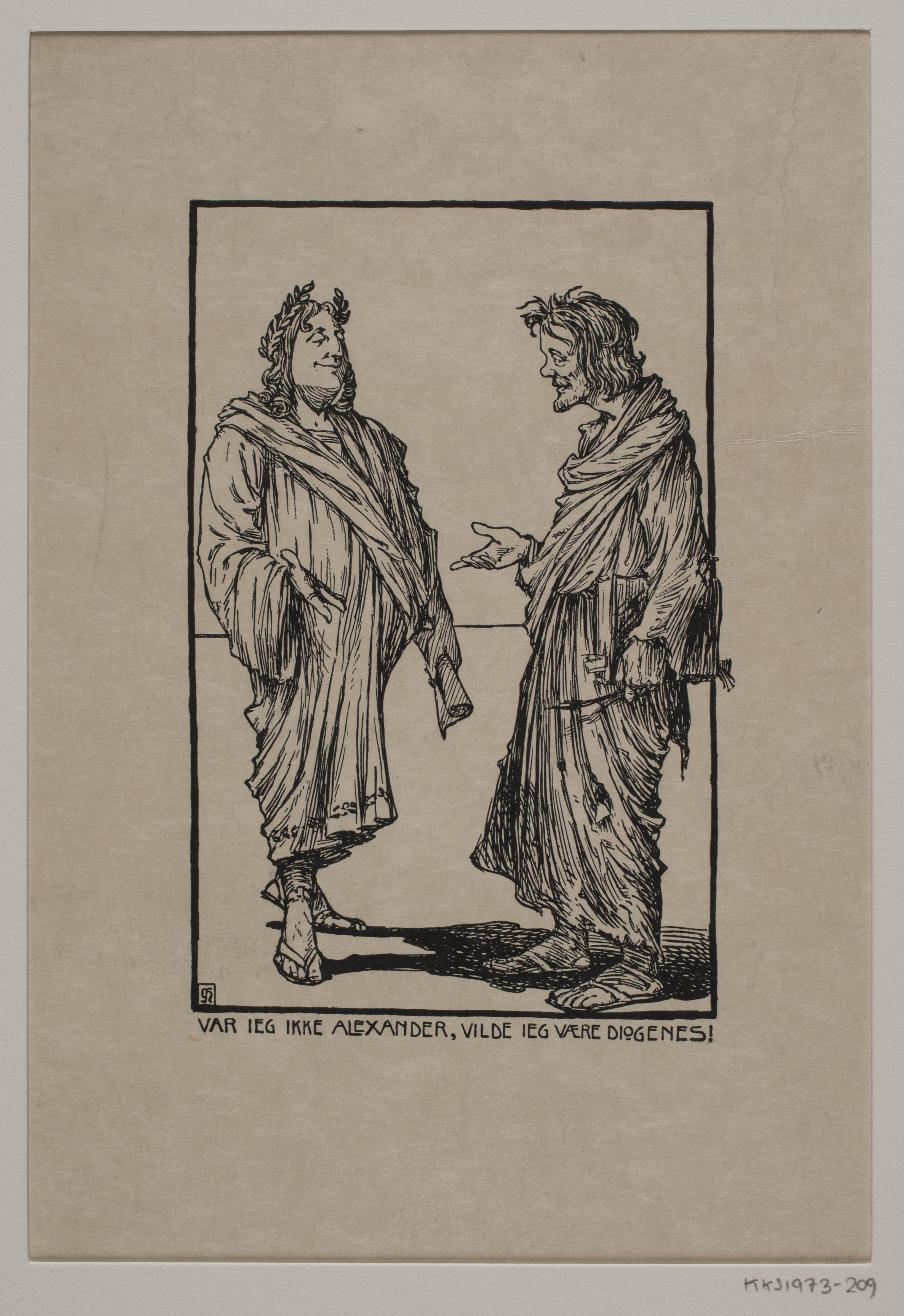 Alexander og Diogenes