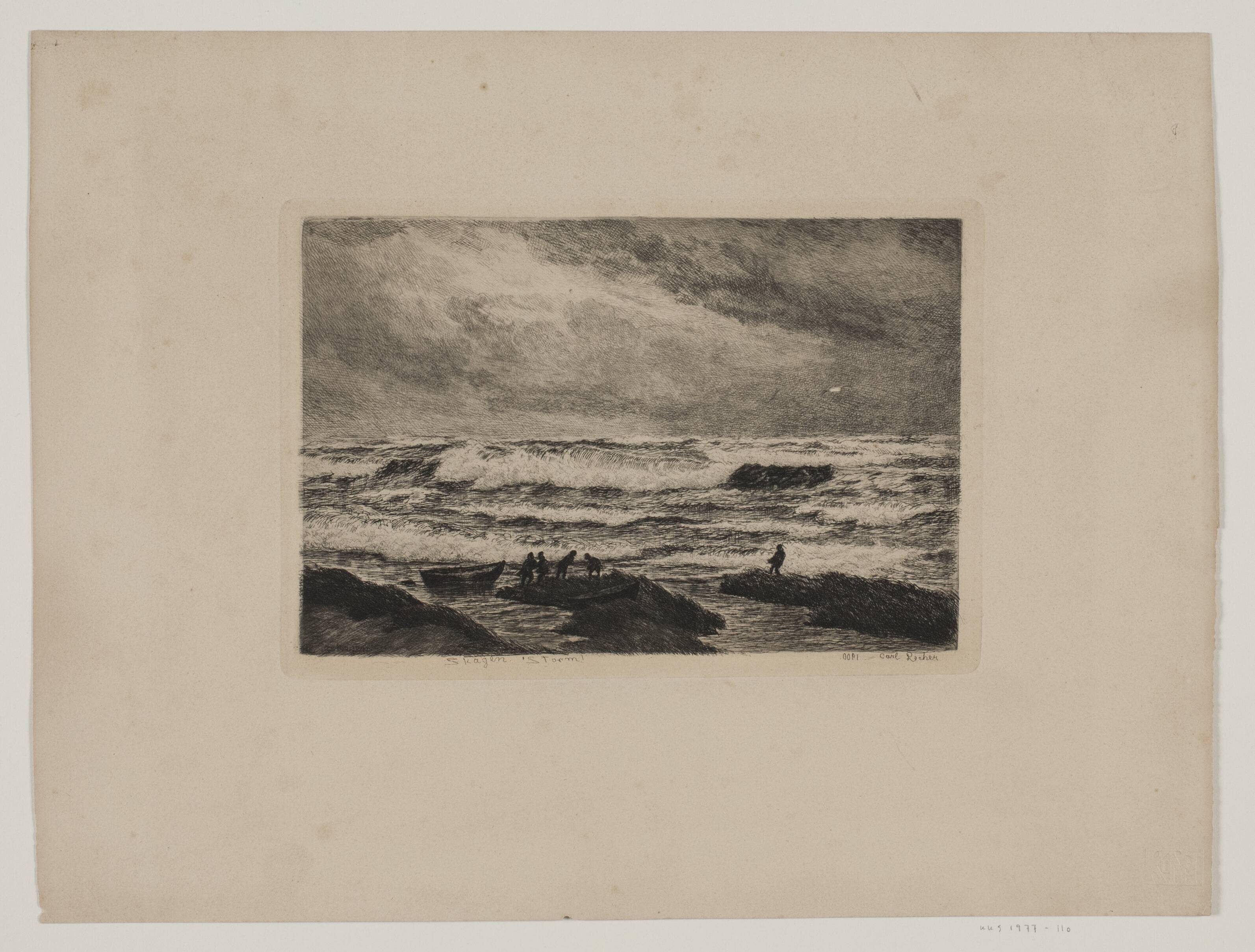 Skagen. Storm