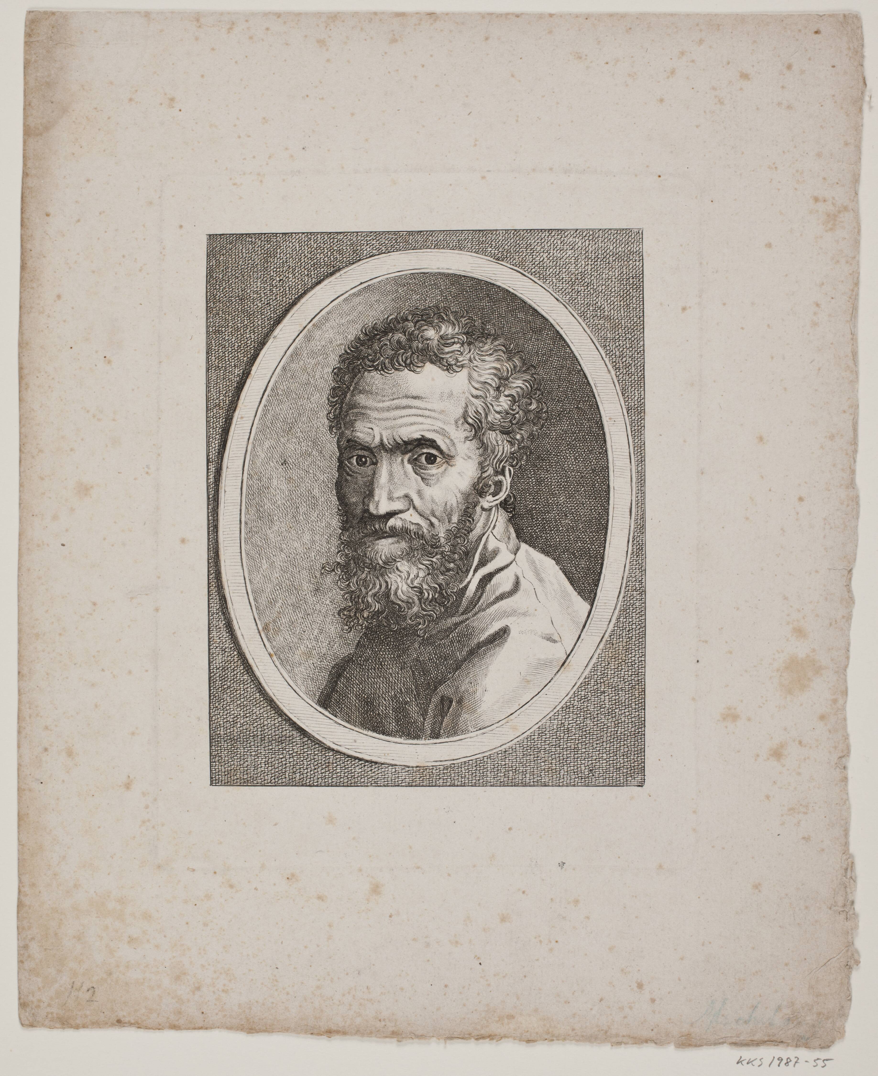 Portræt af Michelangelo