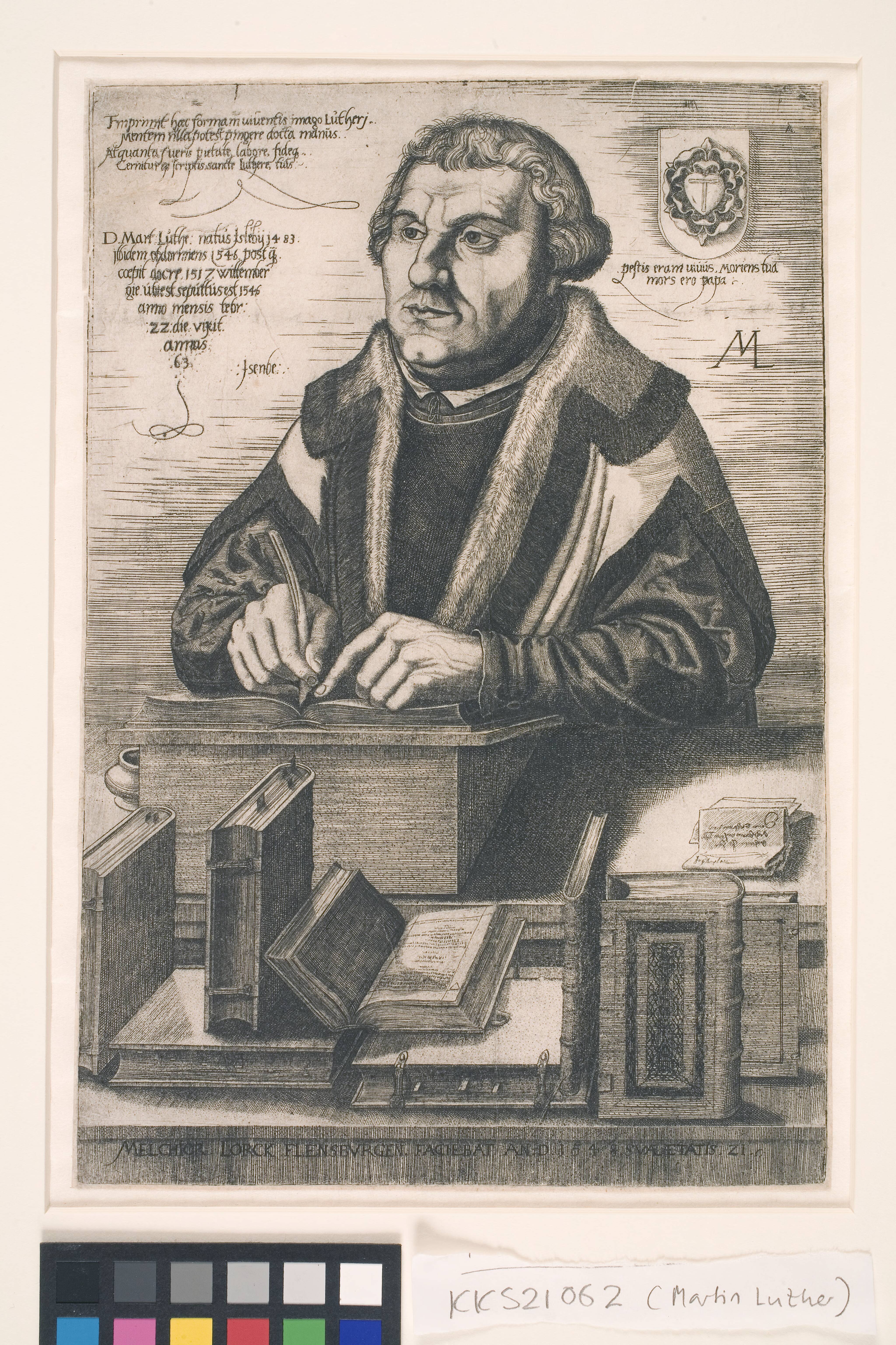 Portrait of Martin Luther