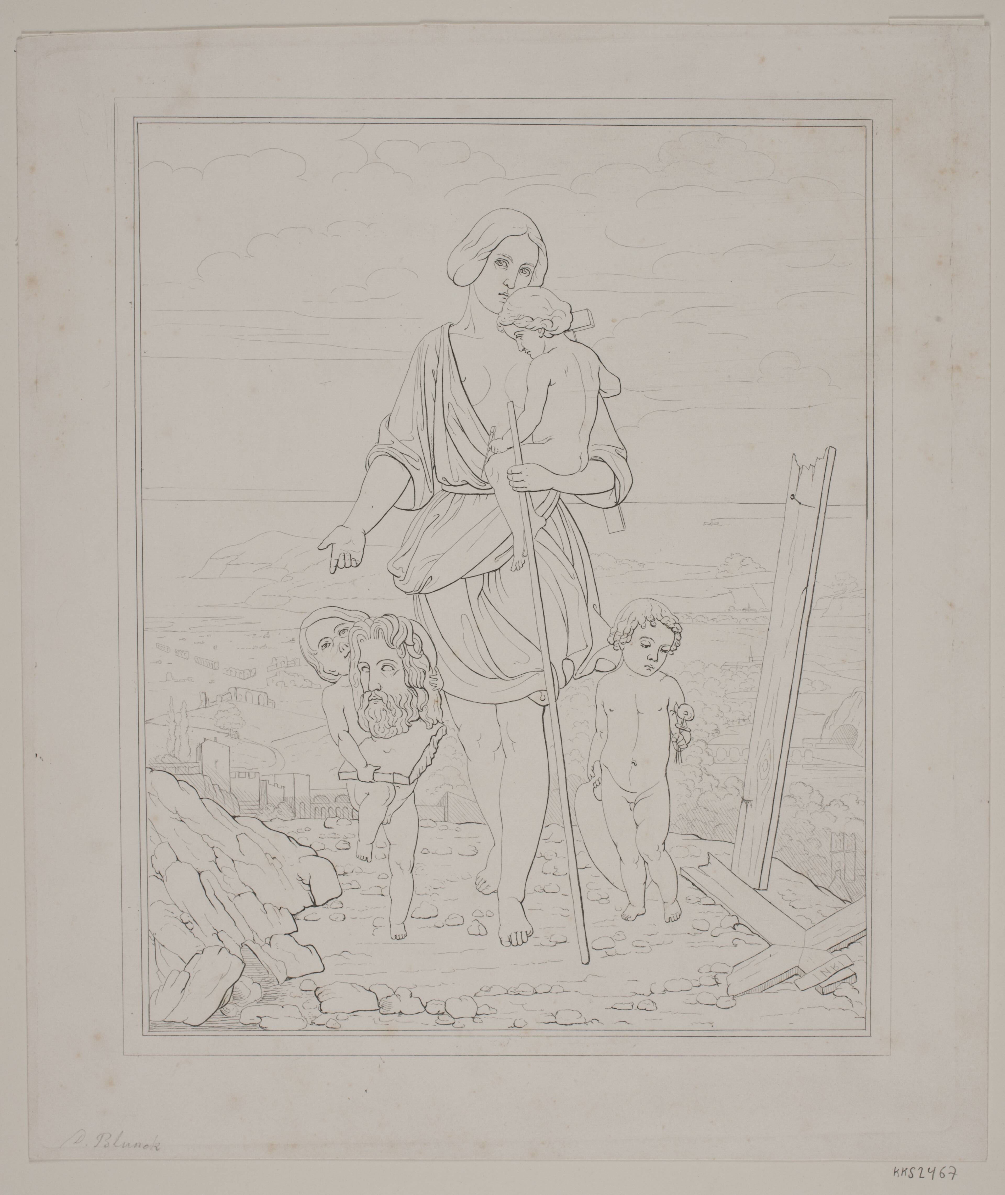 Allegori over kunstens genius