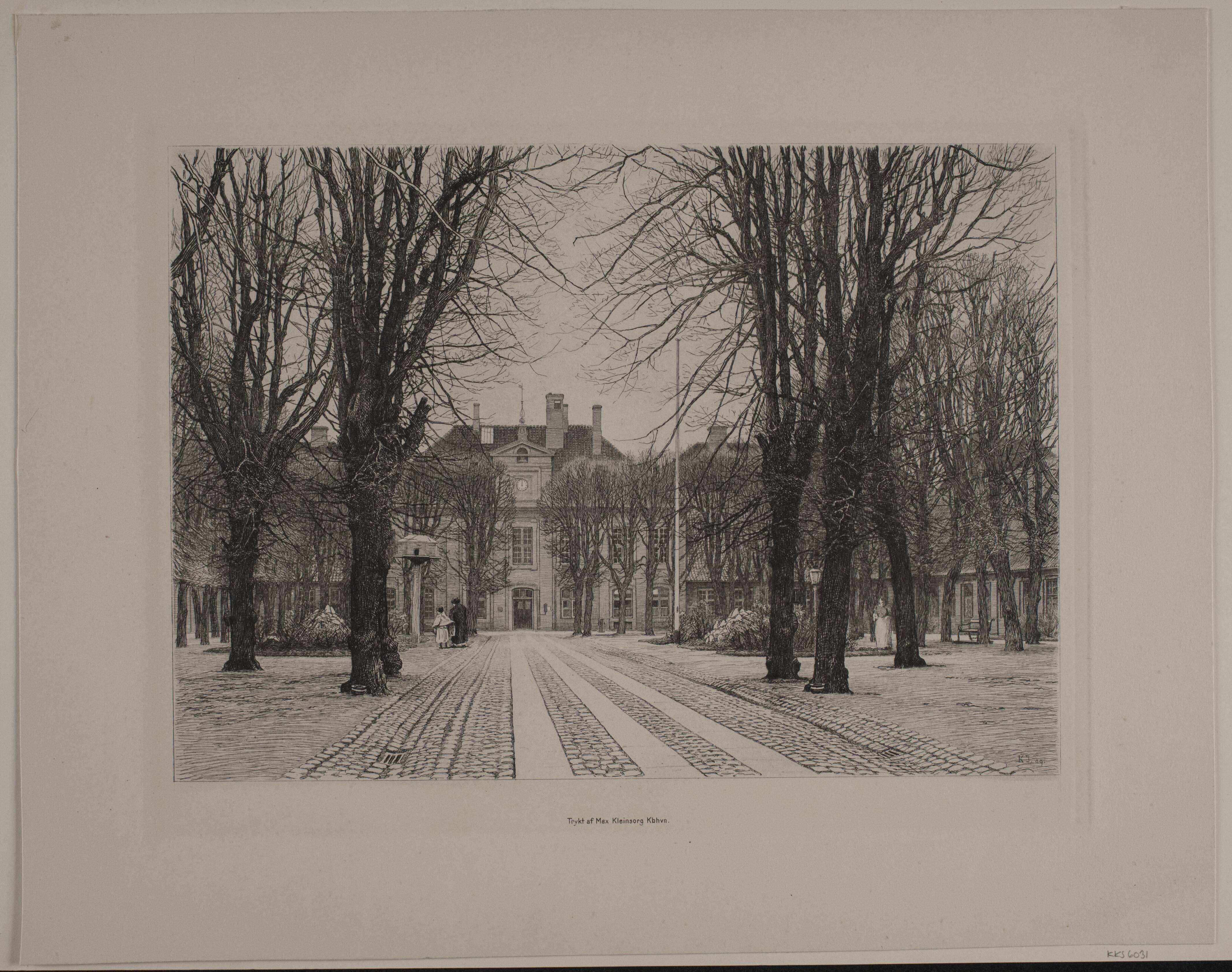 Grønnegården i Frederiks Hospital