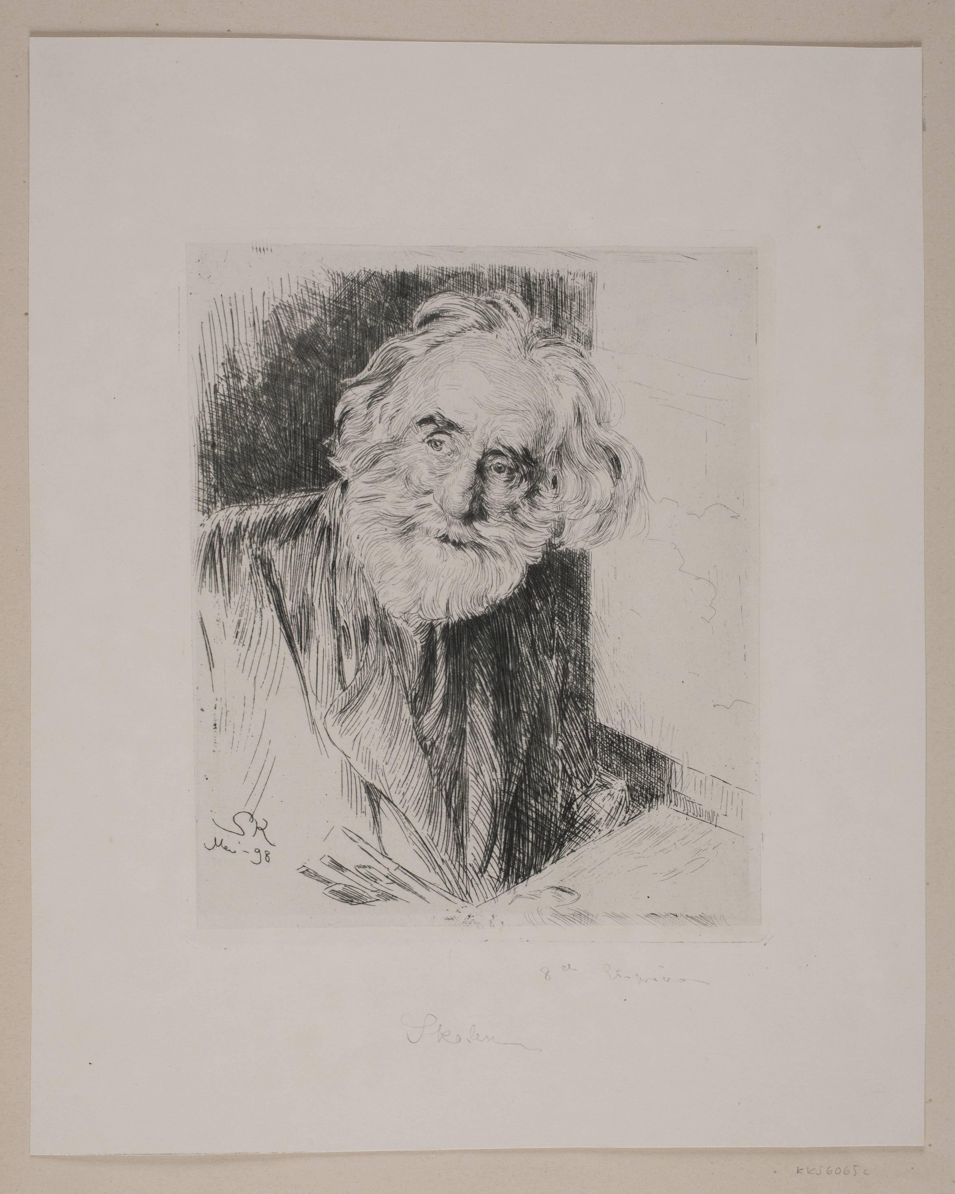 Portræt af Vilhelm Kyhn