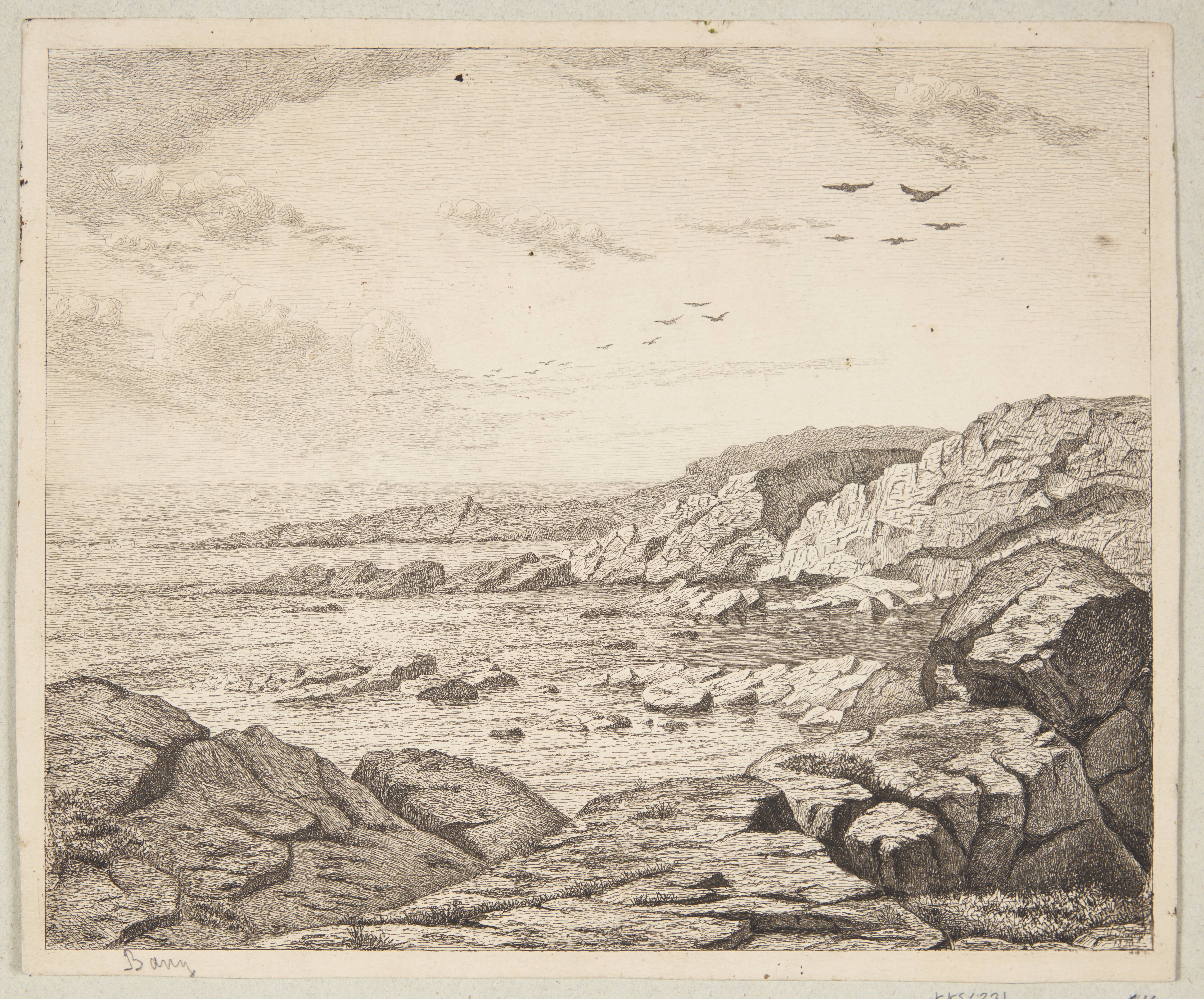 Kystpart fra Bornholm