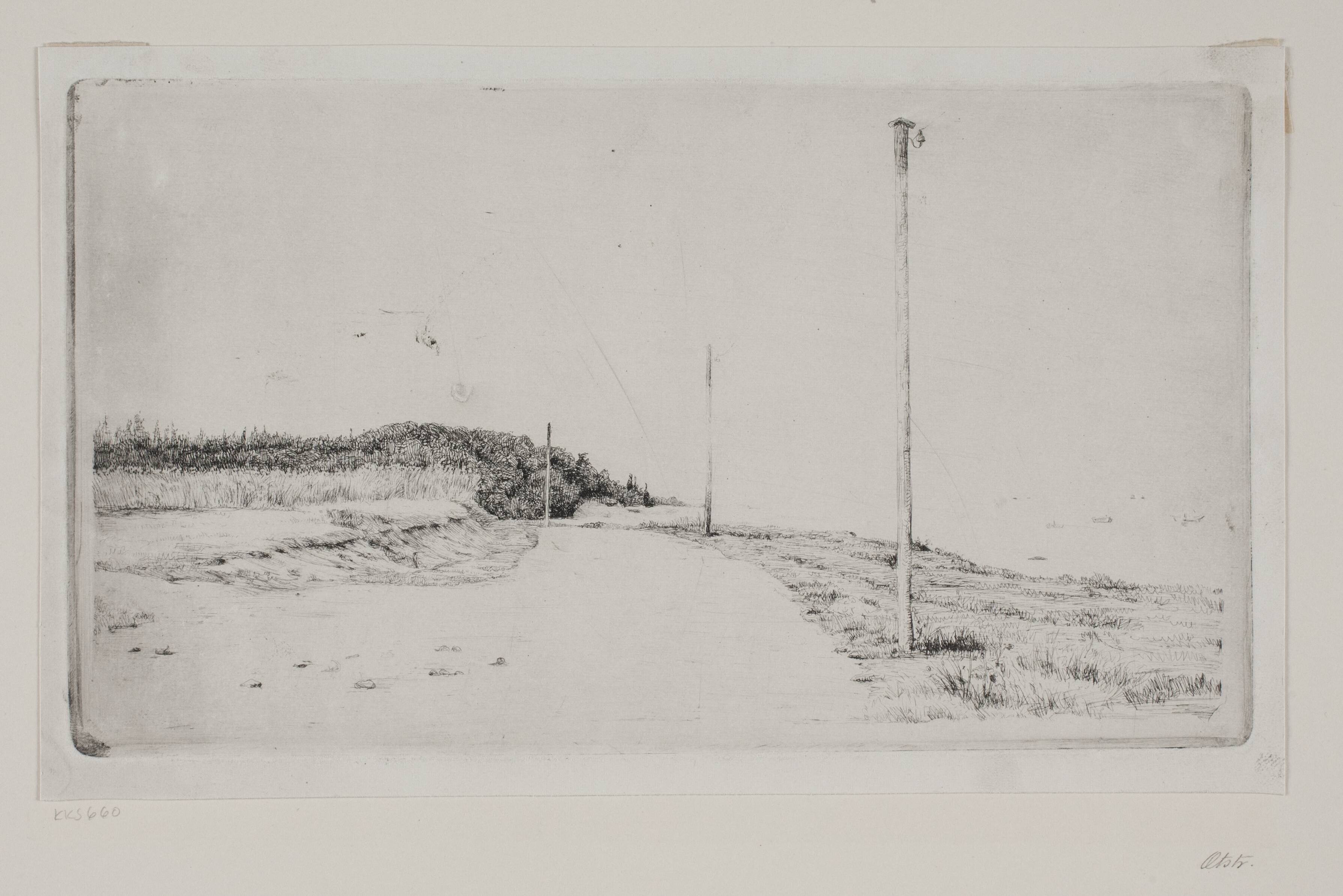 Strandvejen ved Hornbæksplantagen