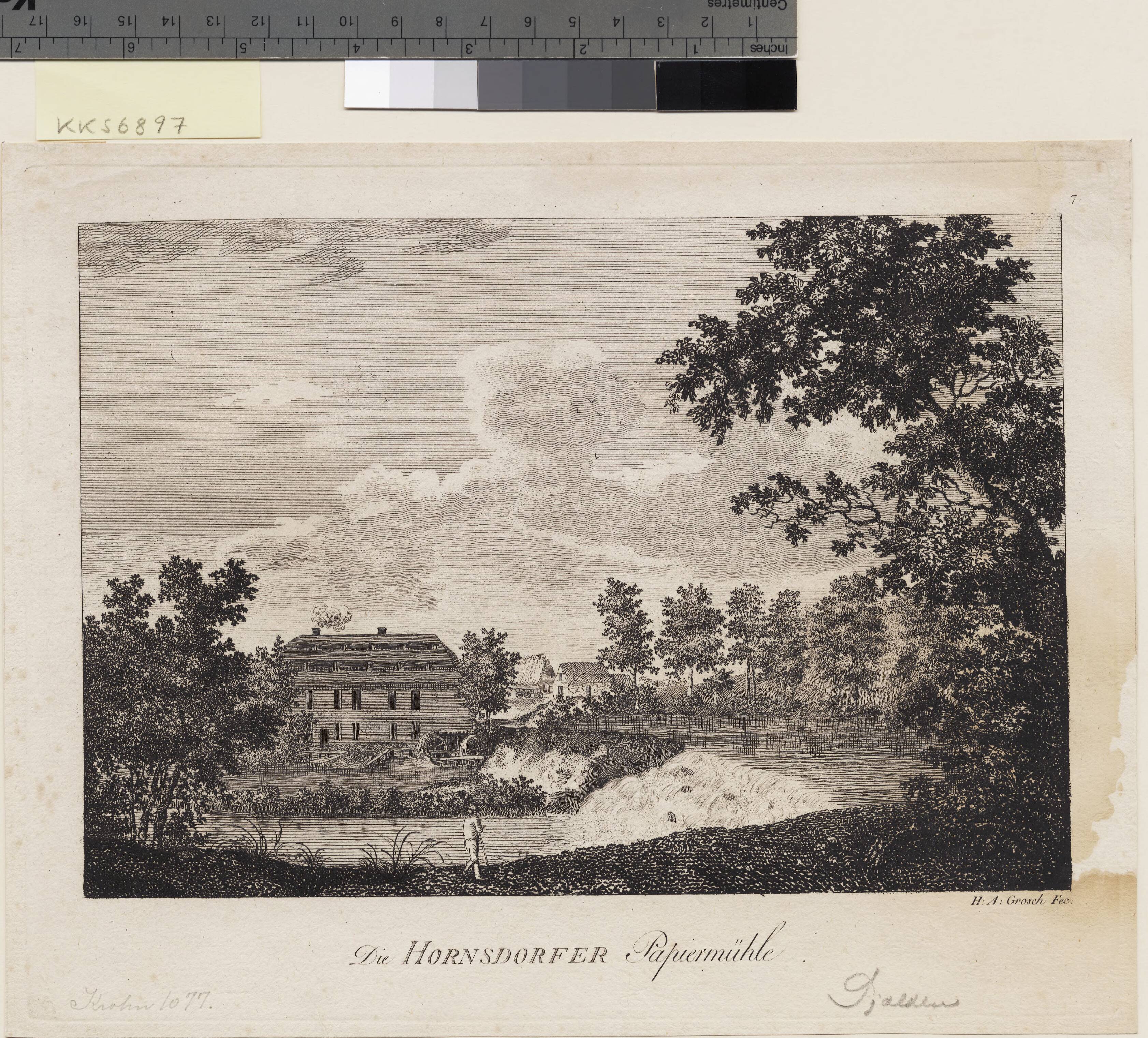 Die Hornsdorfer Papiermühle