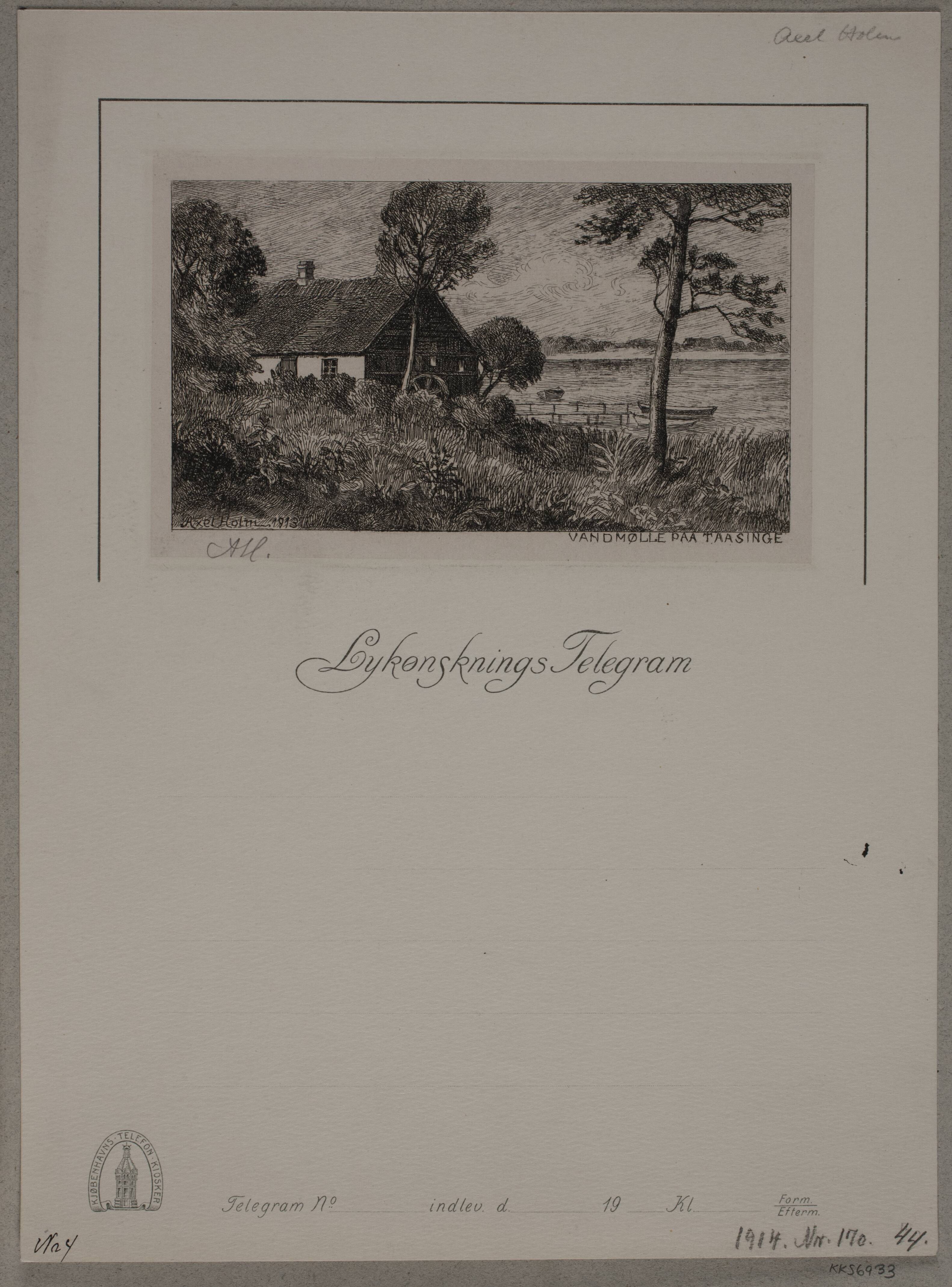 Vandmølle på Tåsinge