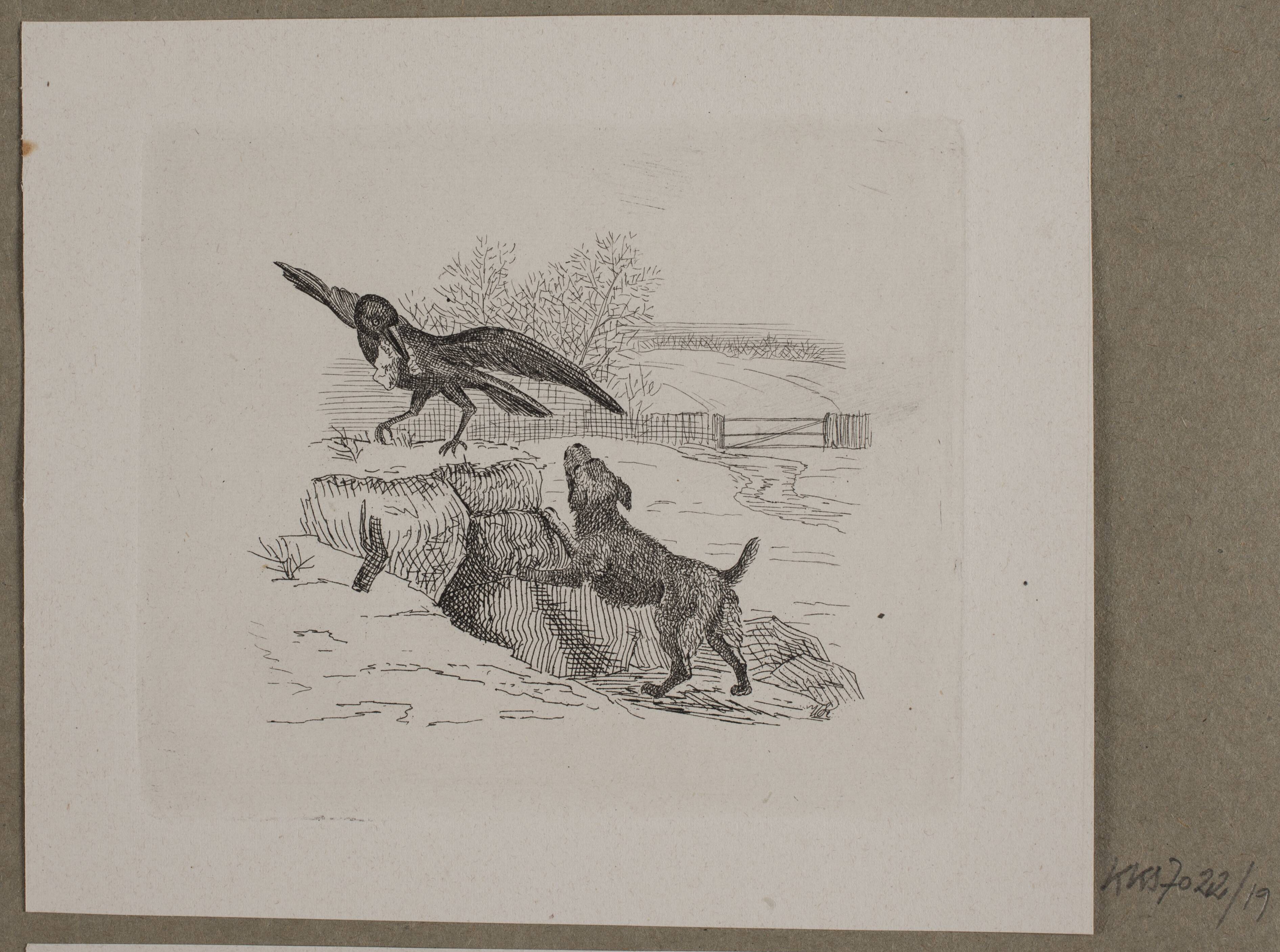 Illustration til O. Specter, "Fabler for Børn"