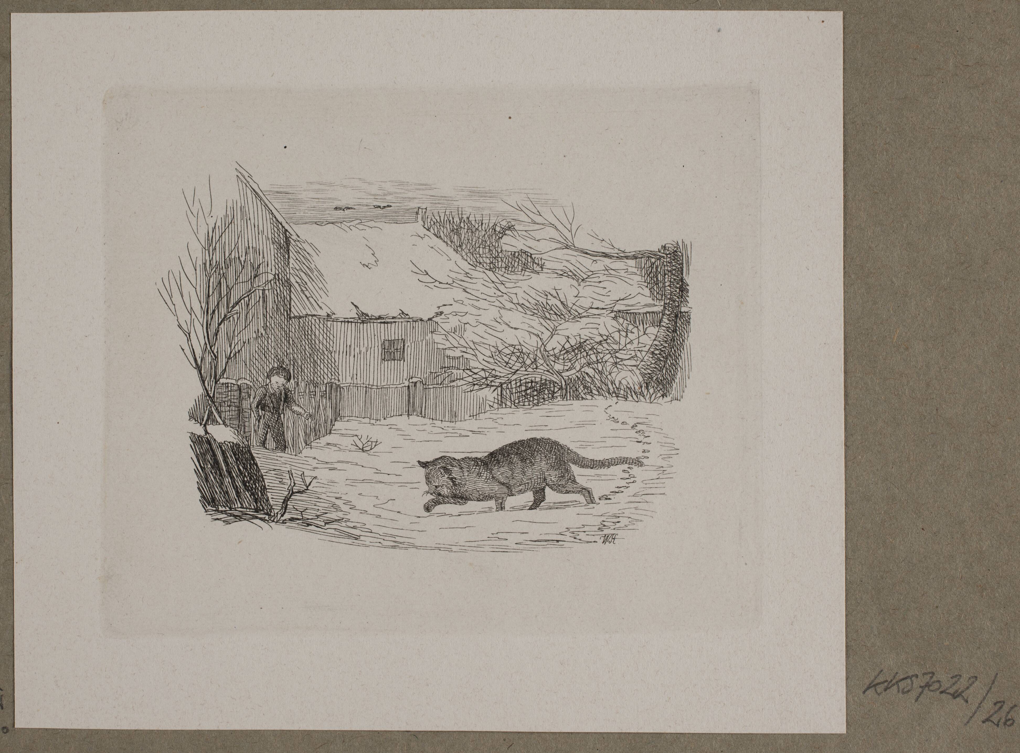 Illustration til O. Specter, "Fabler for Børn"