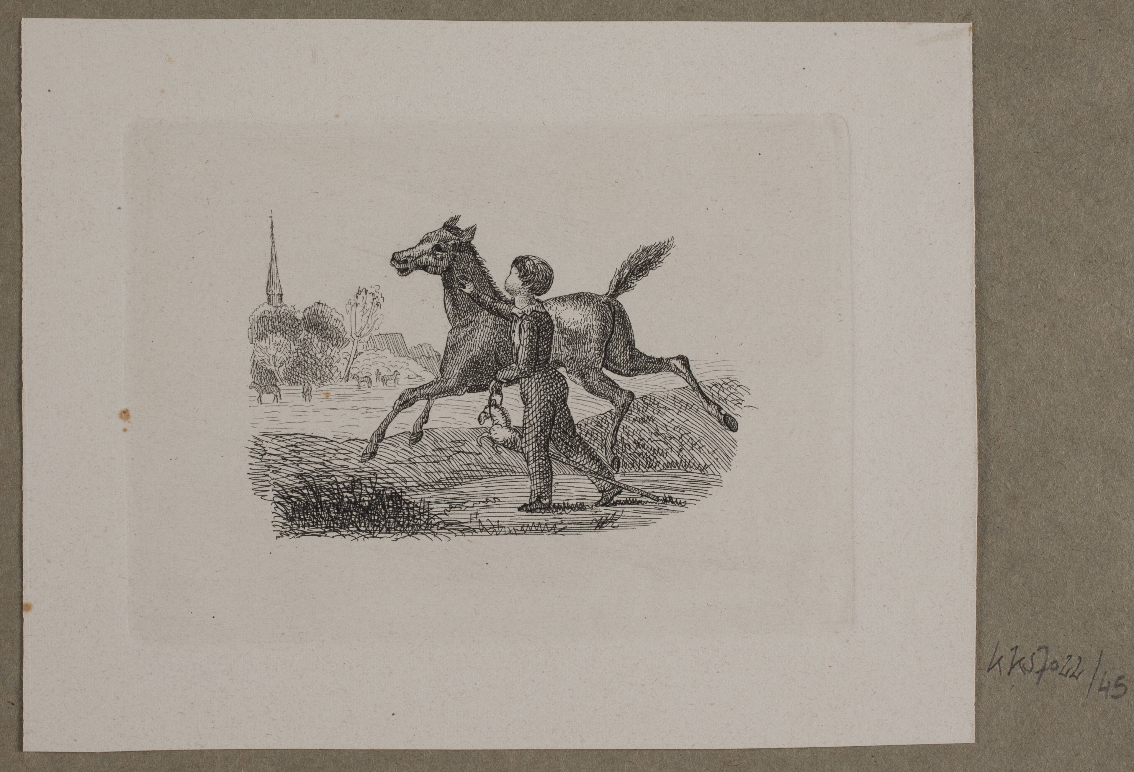 Illustration til O. Specter, "Fabler for Børn"