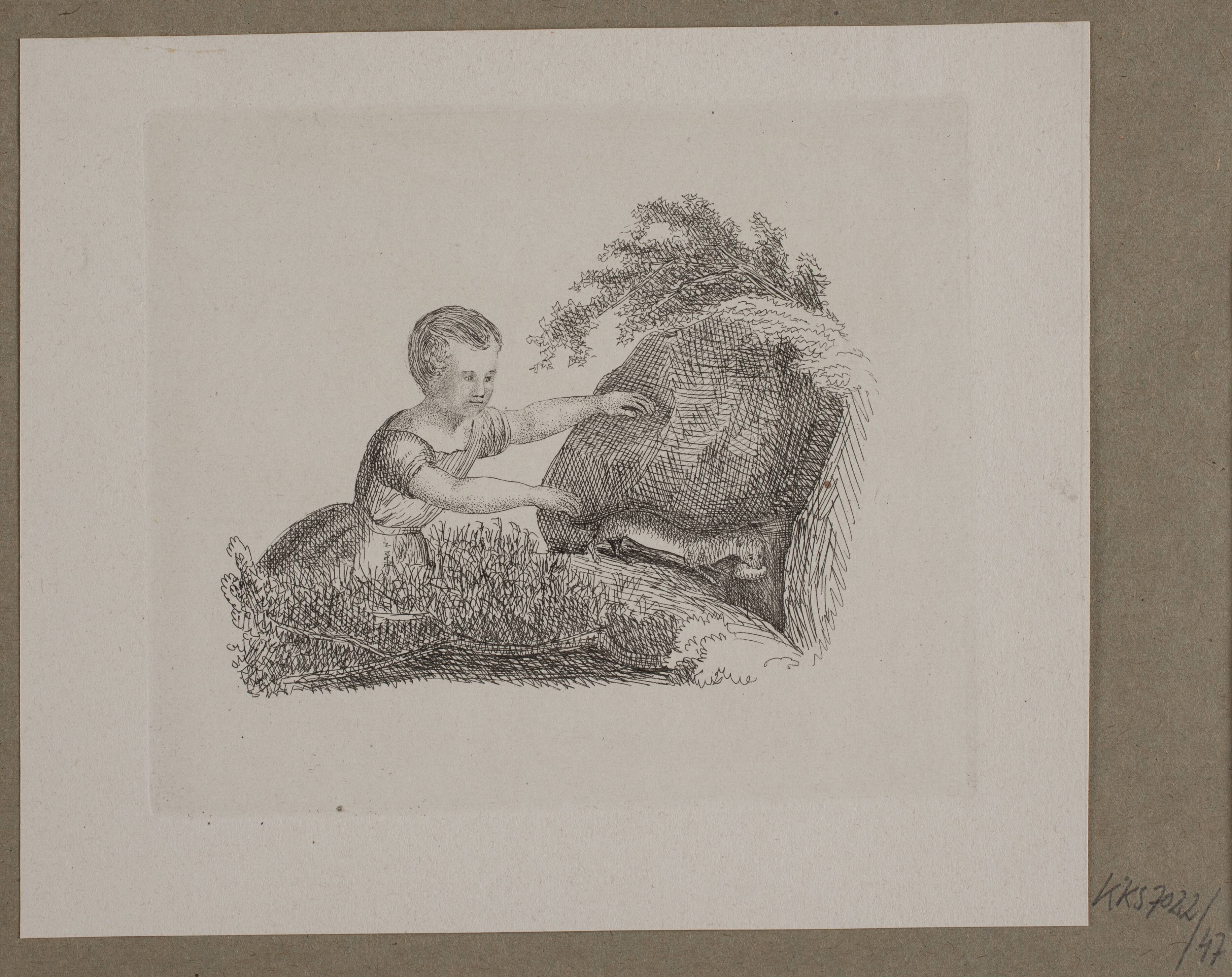 Illustration til O. Specter, "Fabler for Børn"
