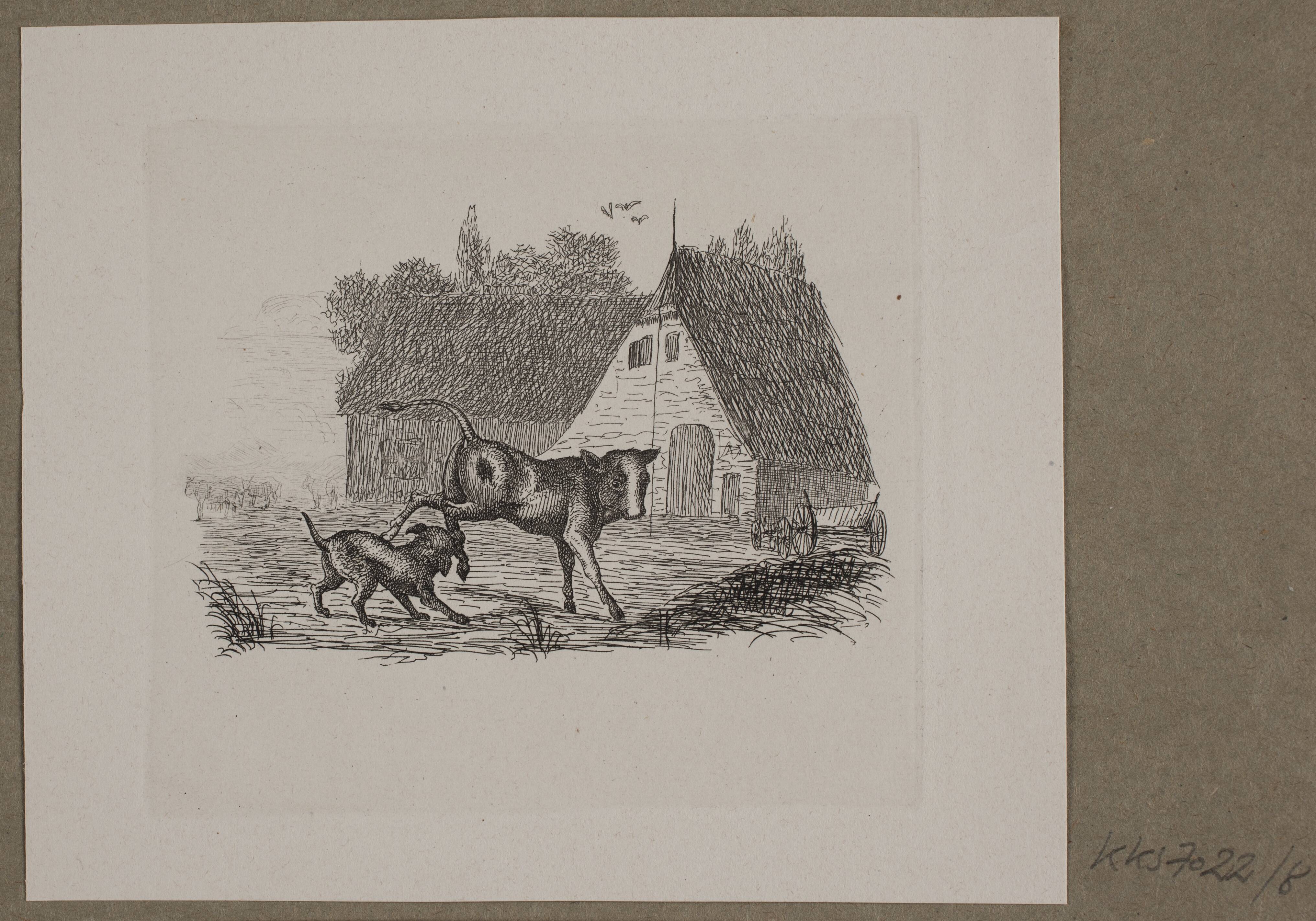 Illustration til O. Specter, "Fabler for Børn"