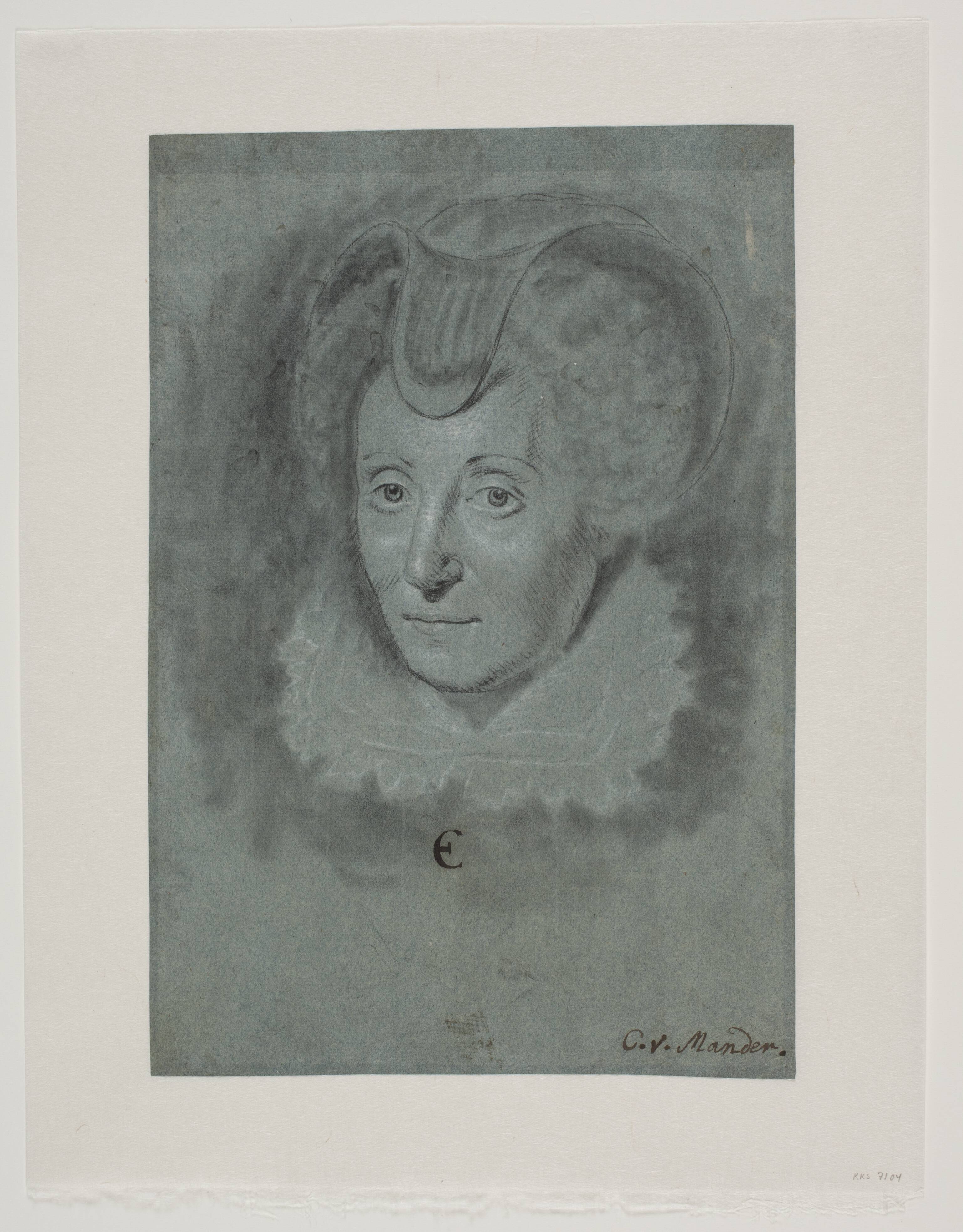 Dameportræt. Louise de Coligny.