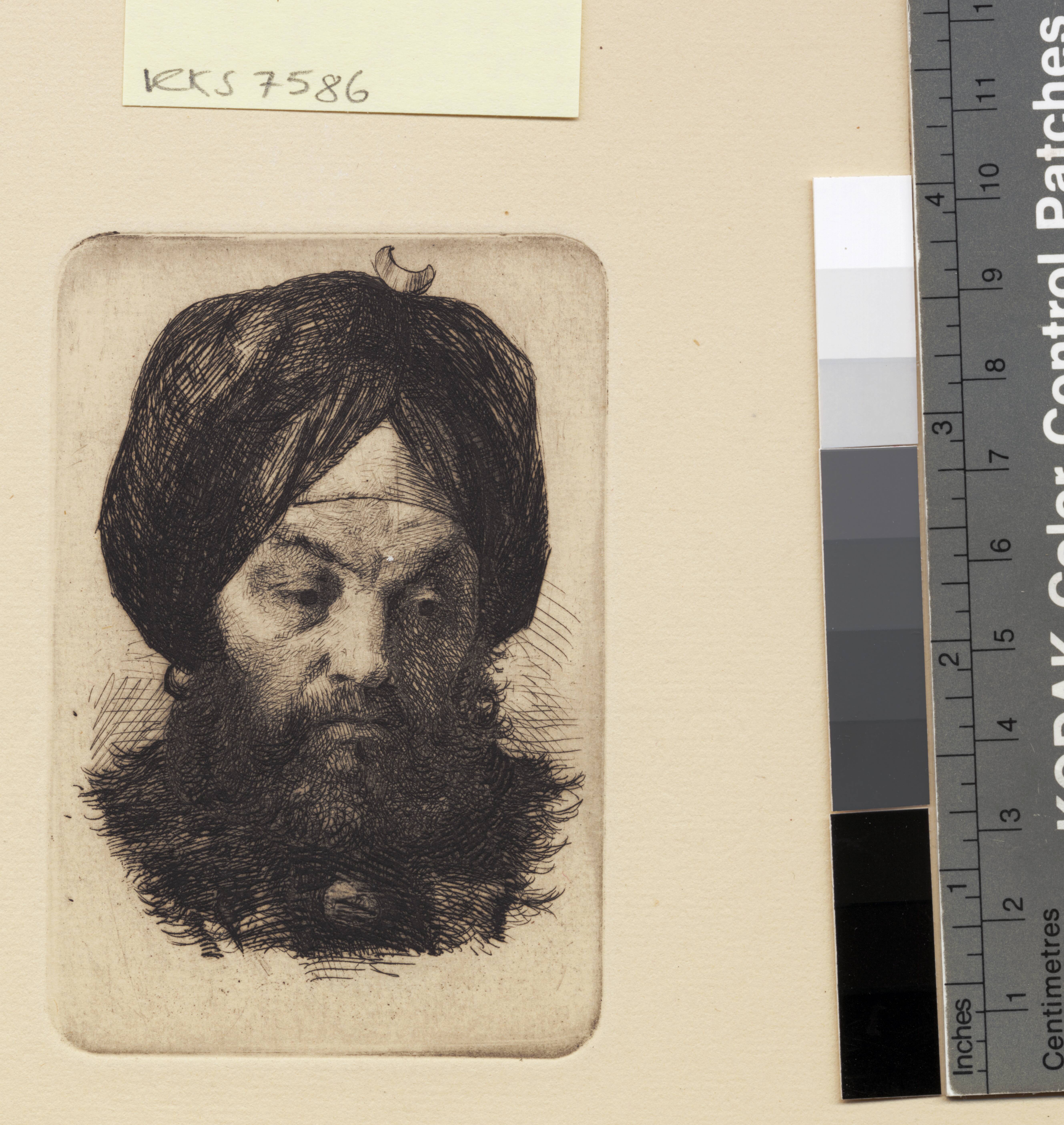 Mand med turban