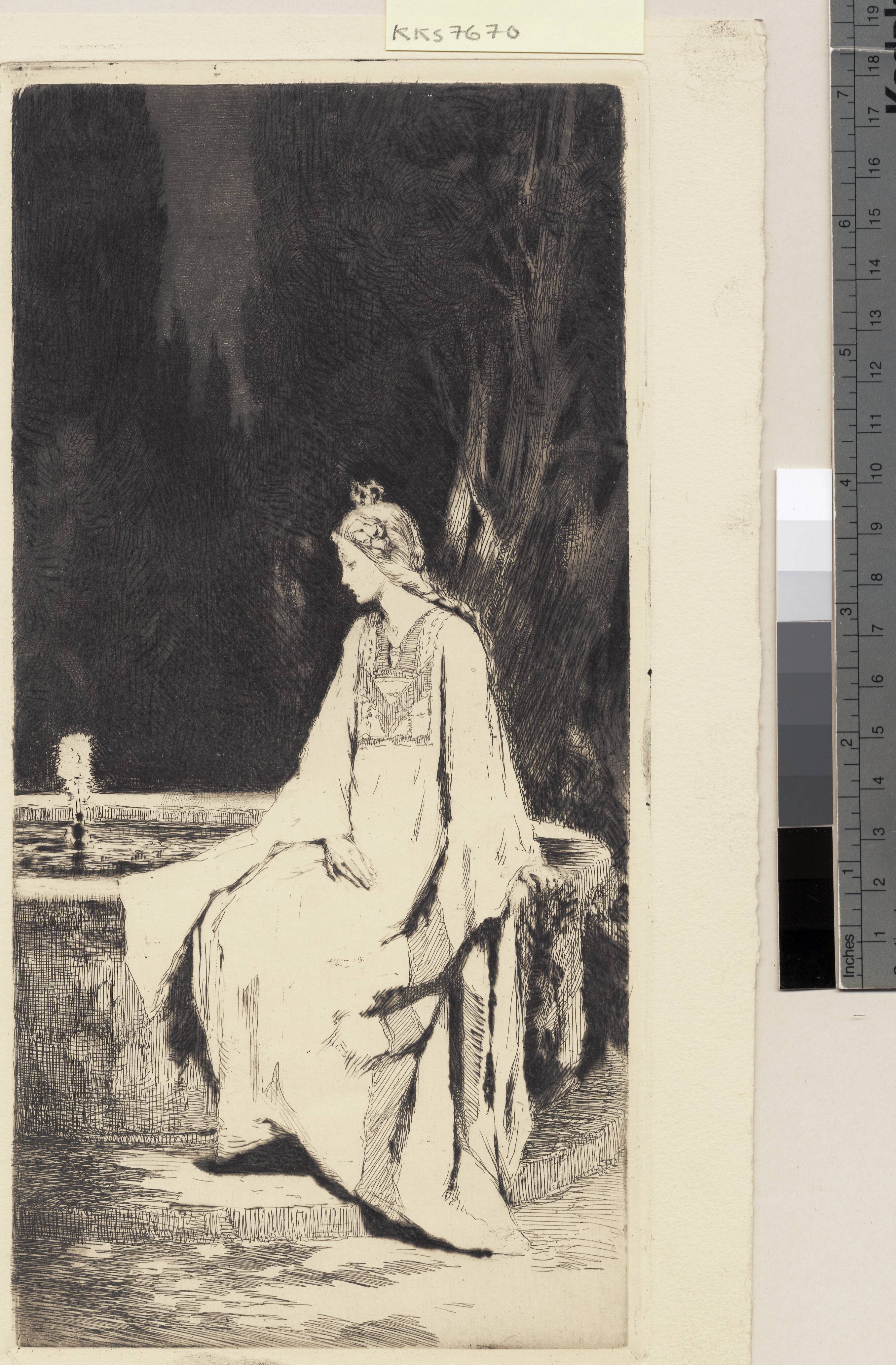 Prinsessen ved springvandet