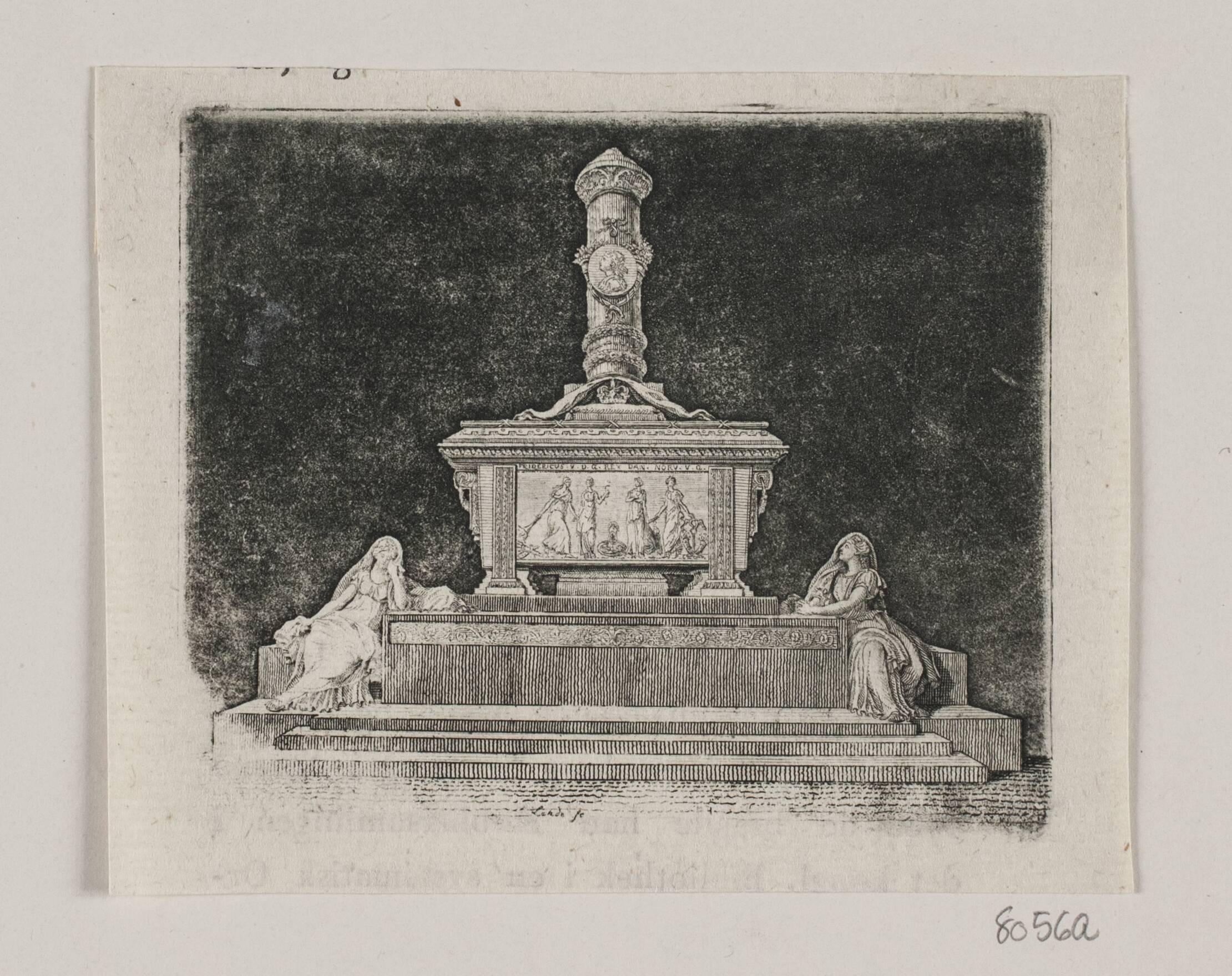 Frederik d. 5.'s monument i Roskilde