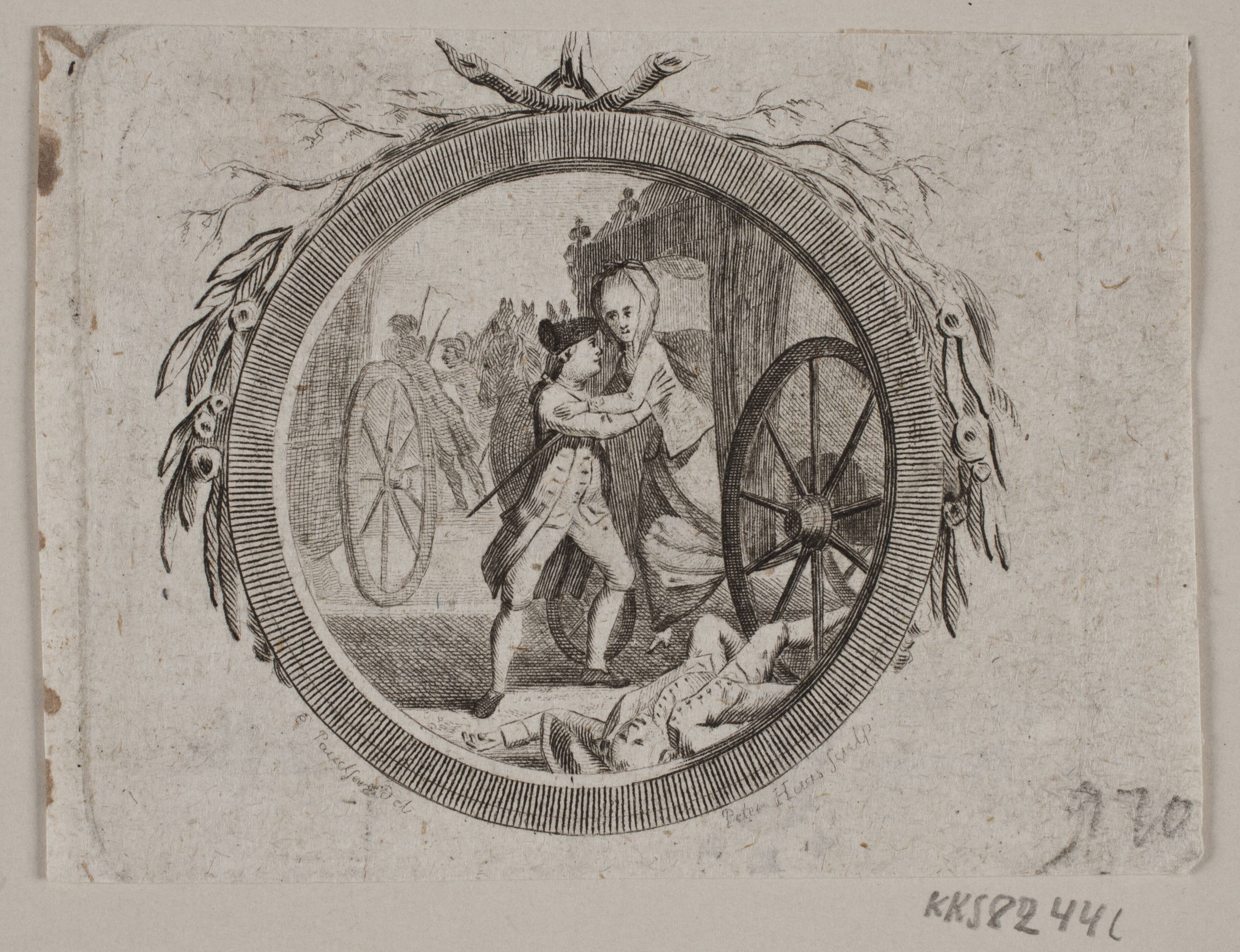 Vignet til Samuel Richardson "Sir Carl Grandisons Historie"