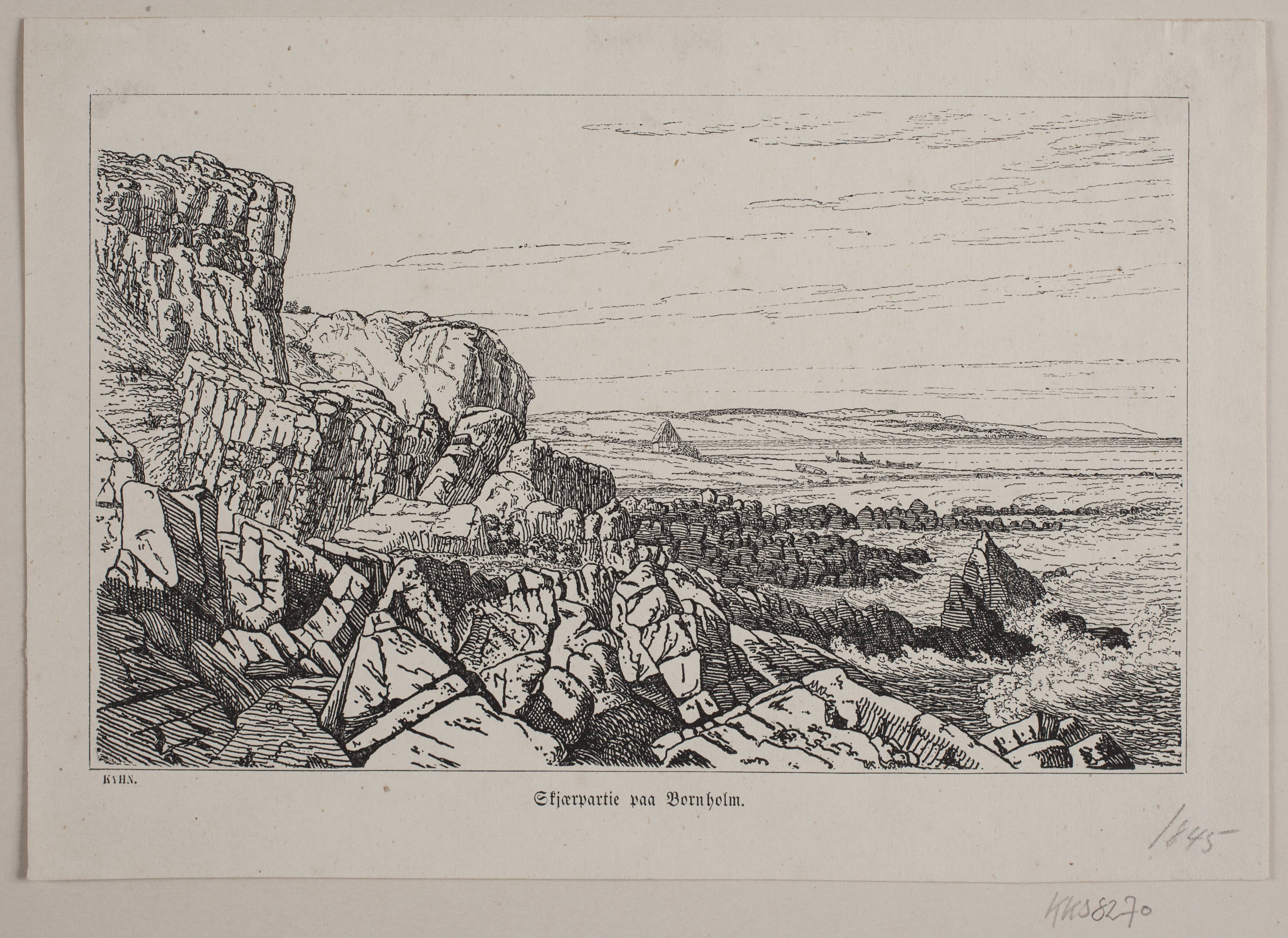 Skærparti på Bornholm