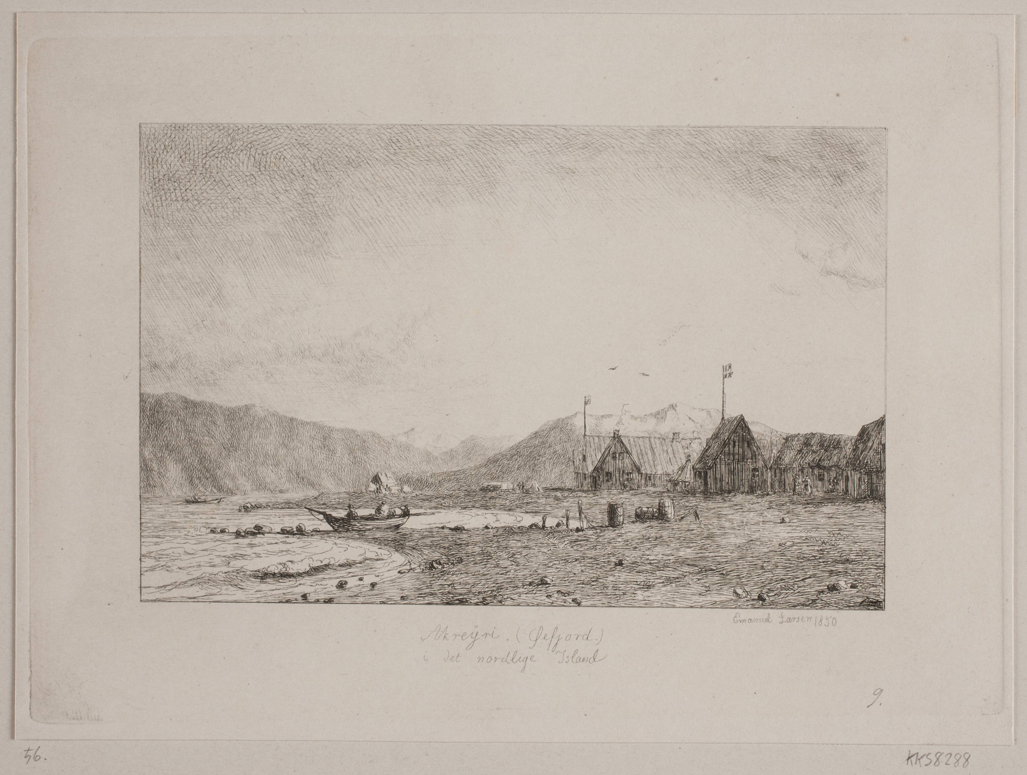 Akreÿri (Sefjord) på Island