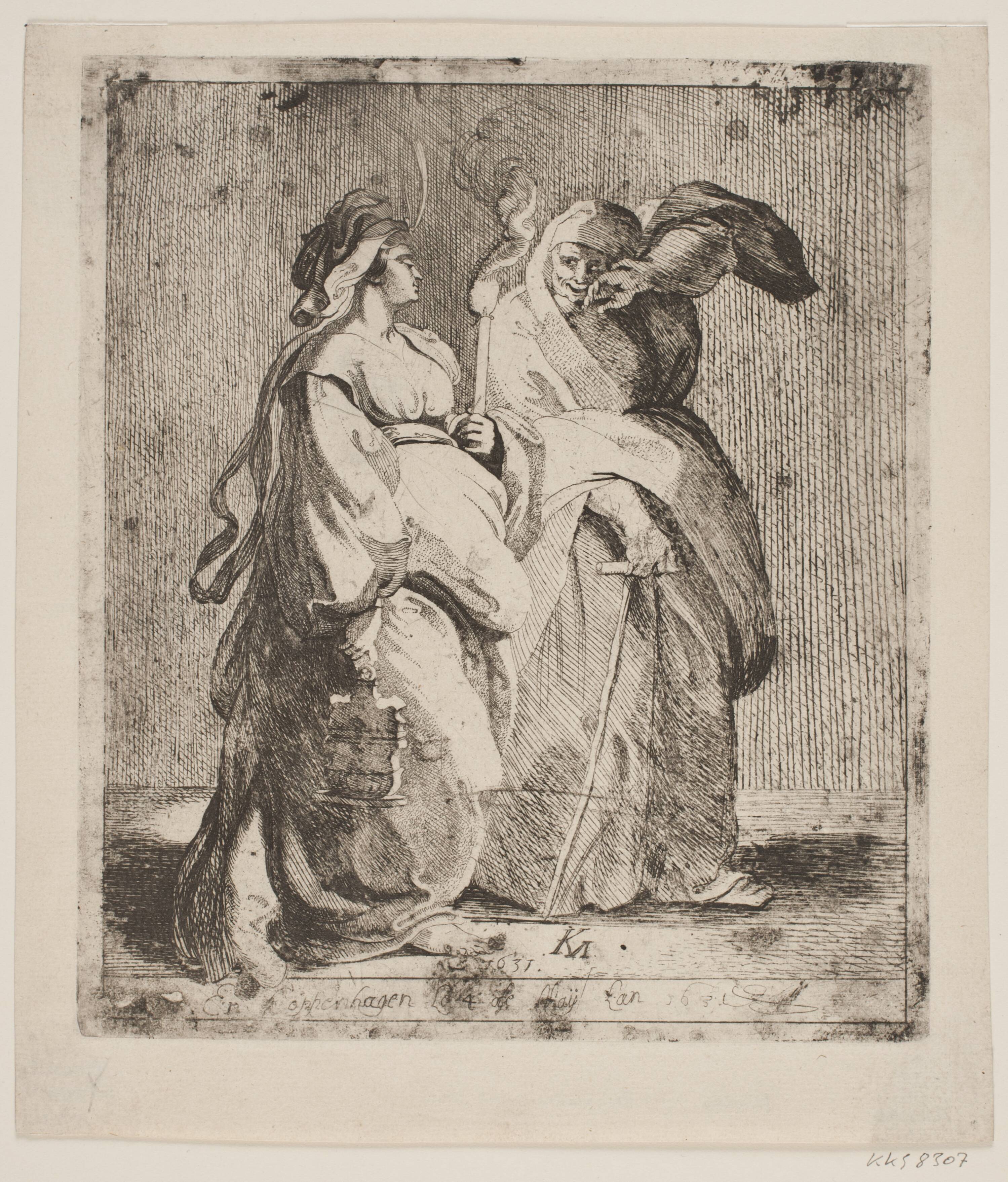 Judith with her servant