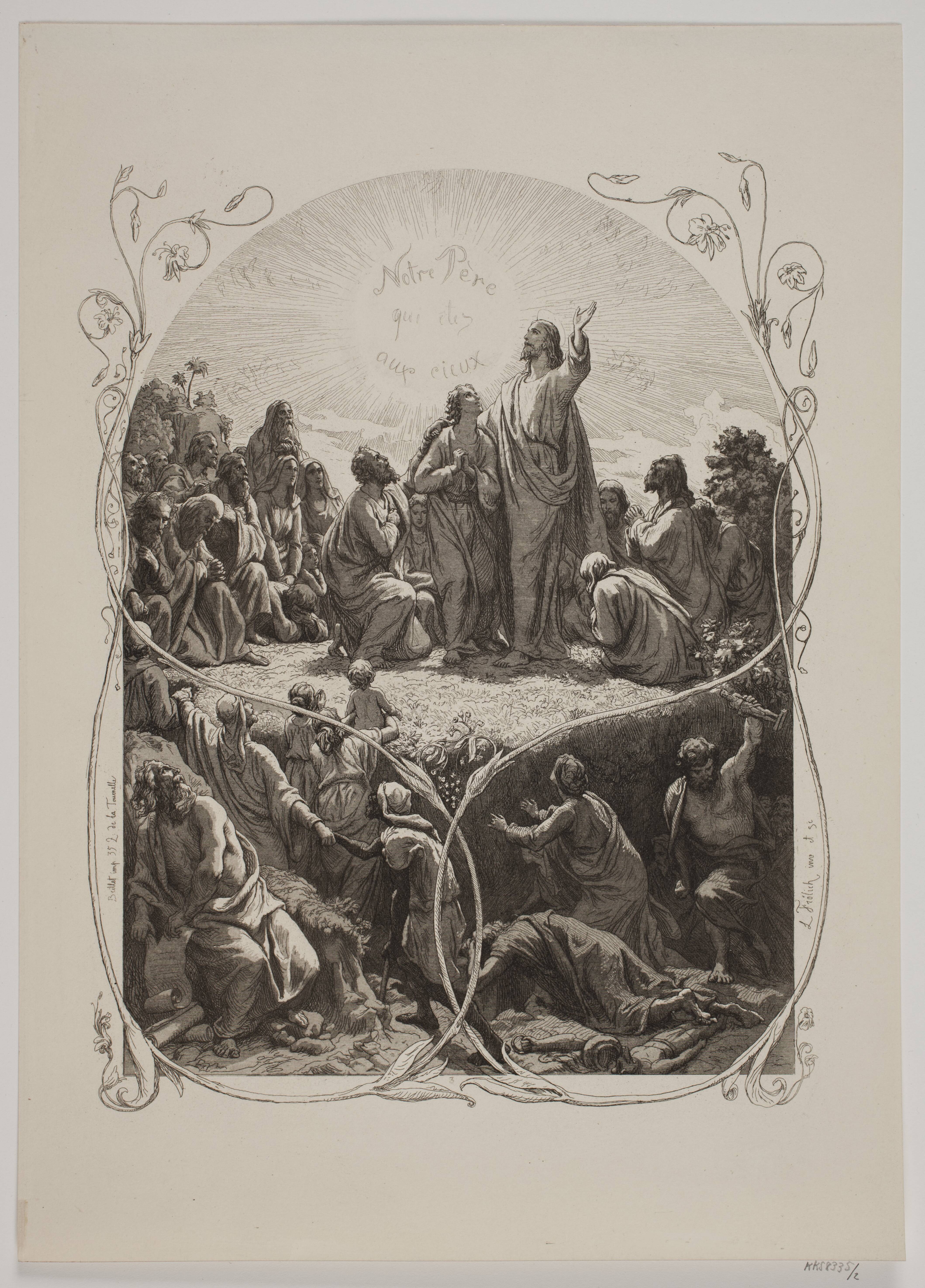 Illustration til "L'Oraison Dominicale"
