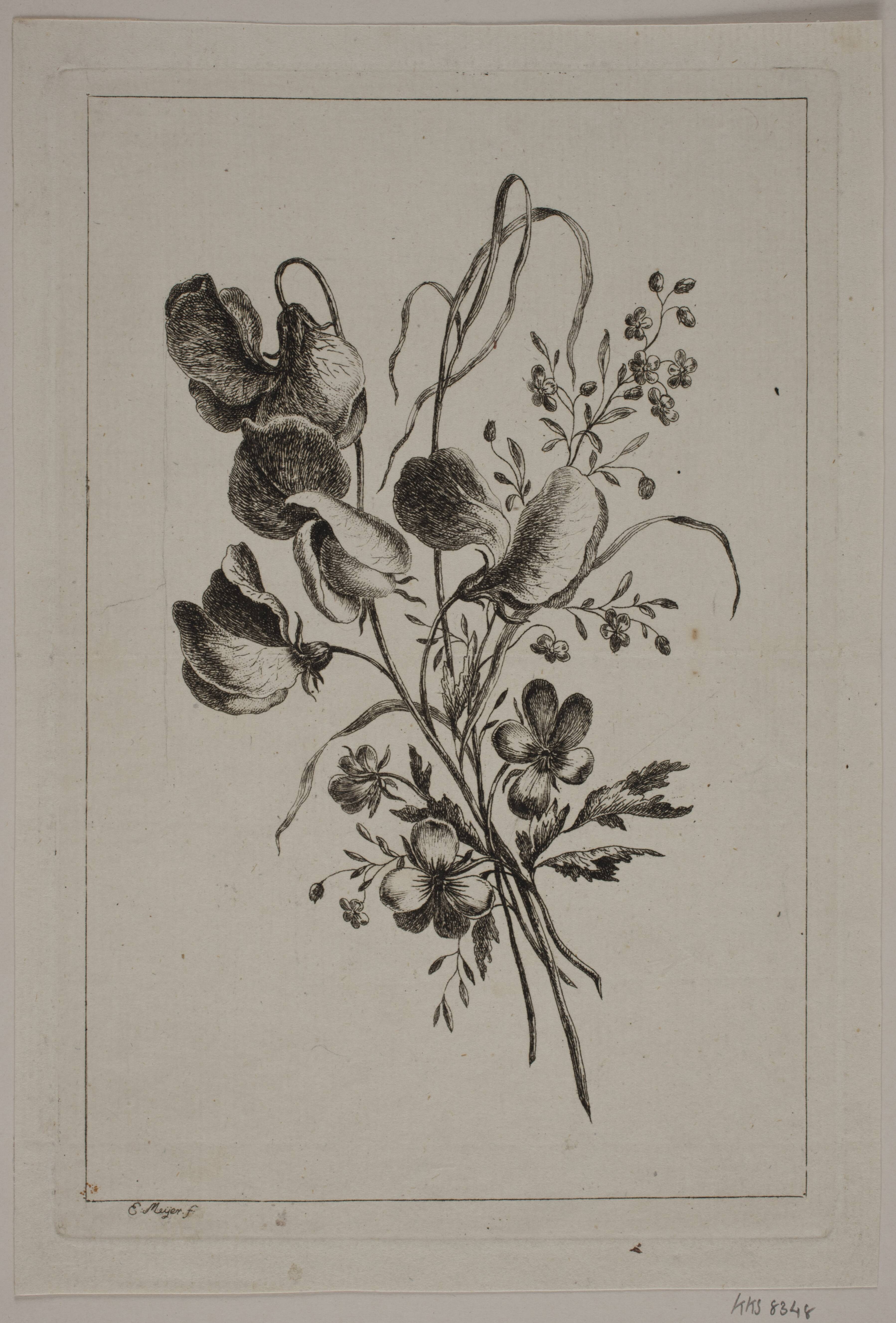 En Buket Blomster