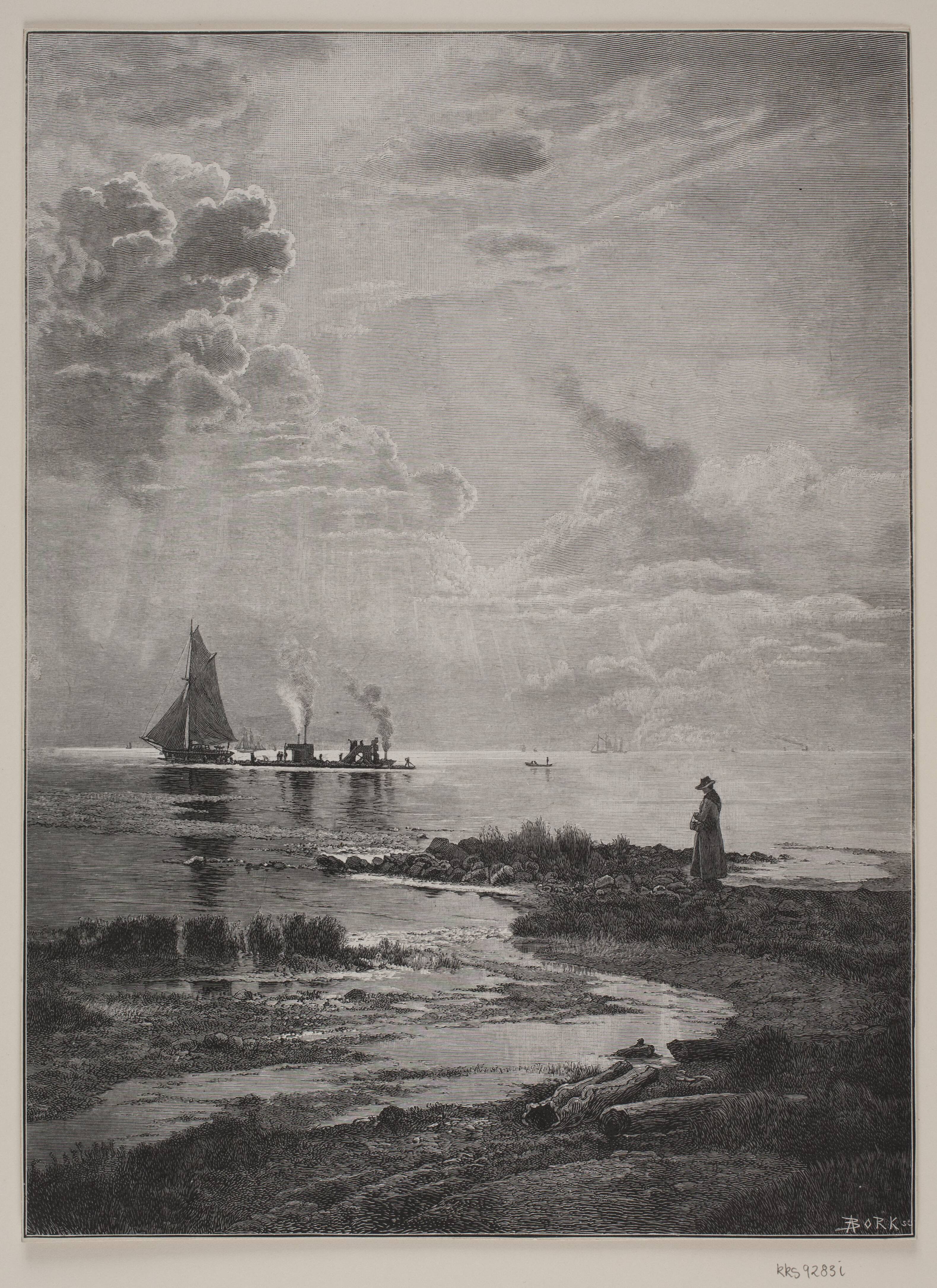 Udsigt fra Strandpromenaden