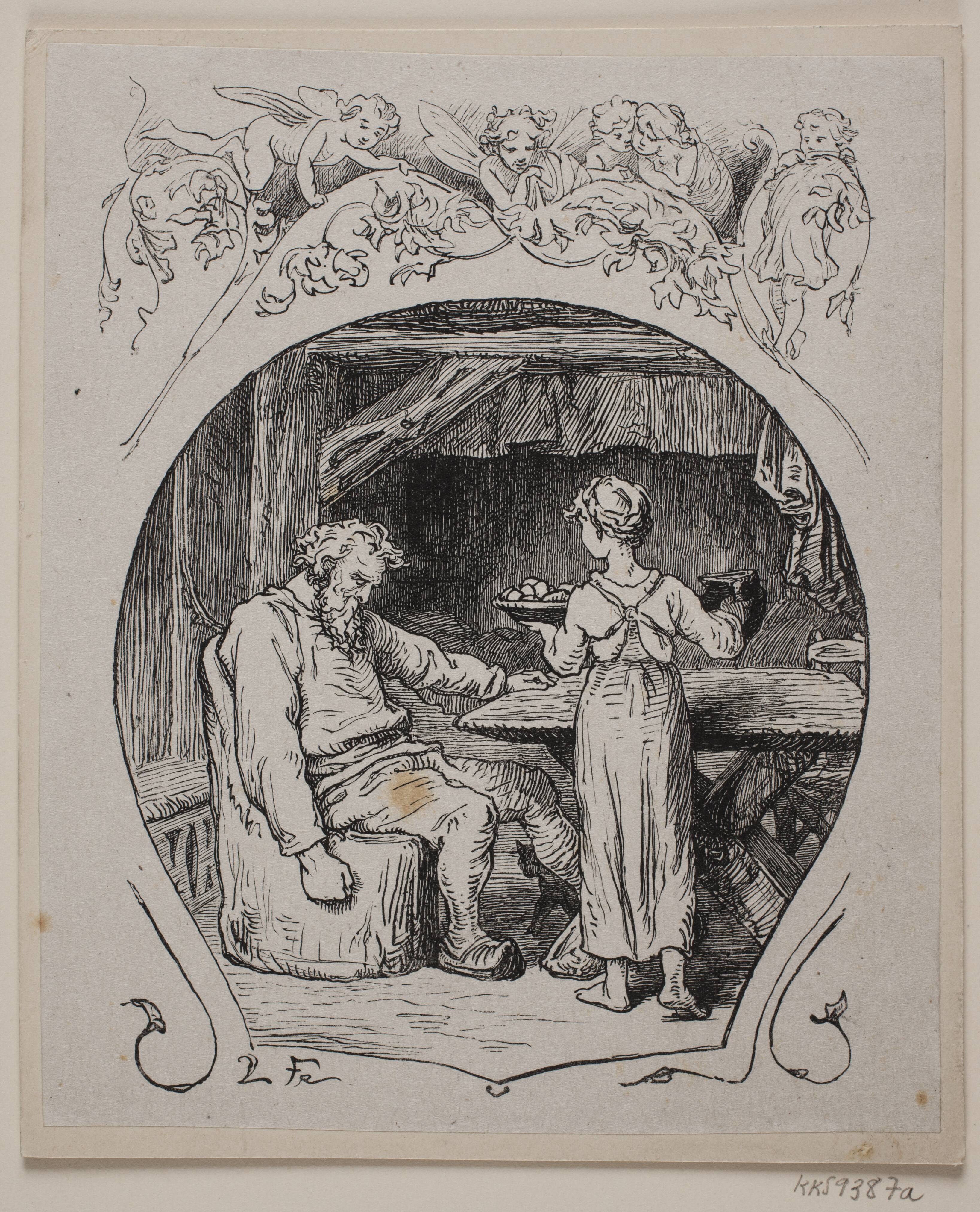 Illustration til "En moders barndomserindringer"