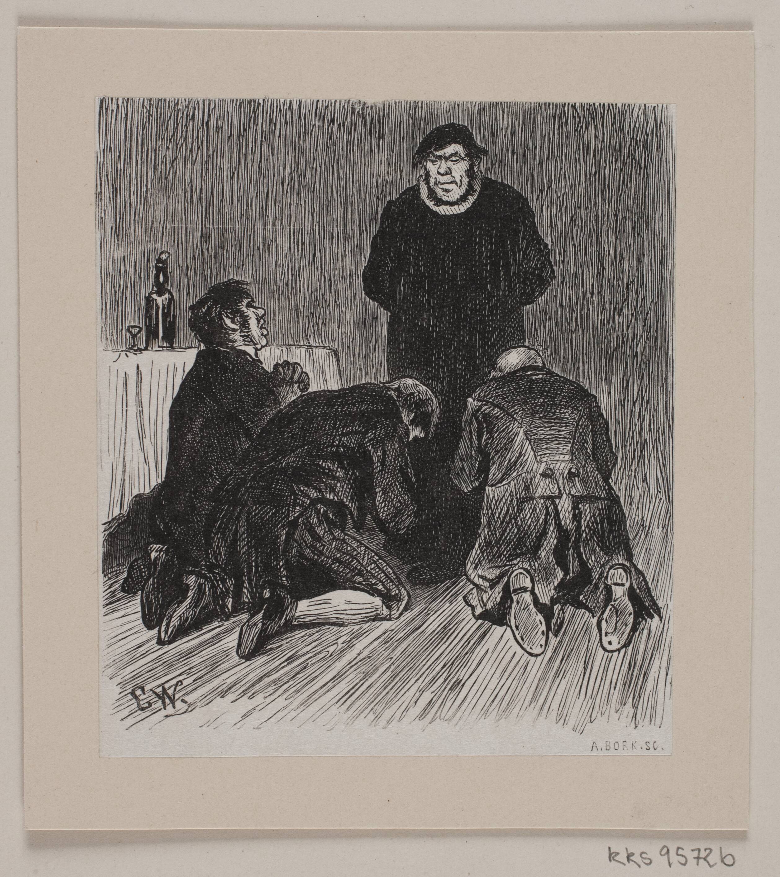Illustration til "Kulbrænderen"