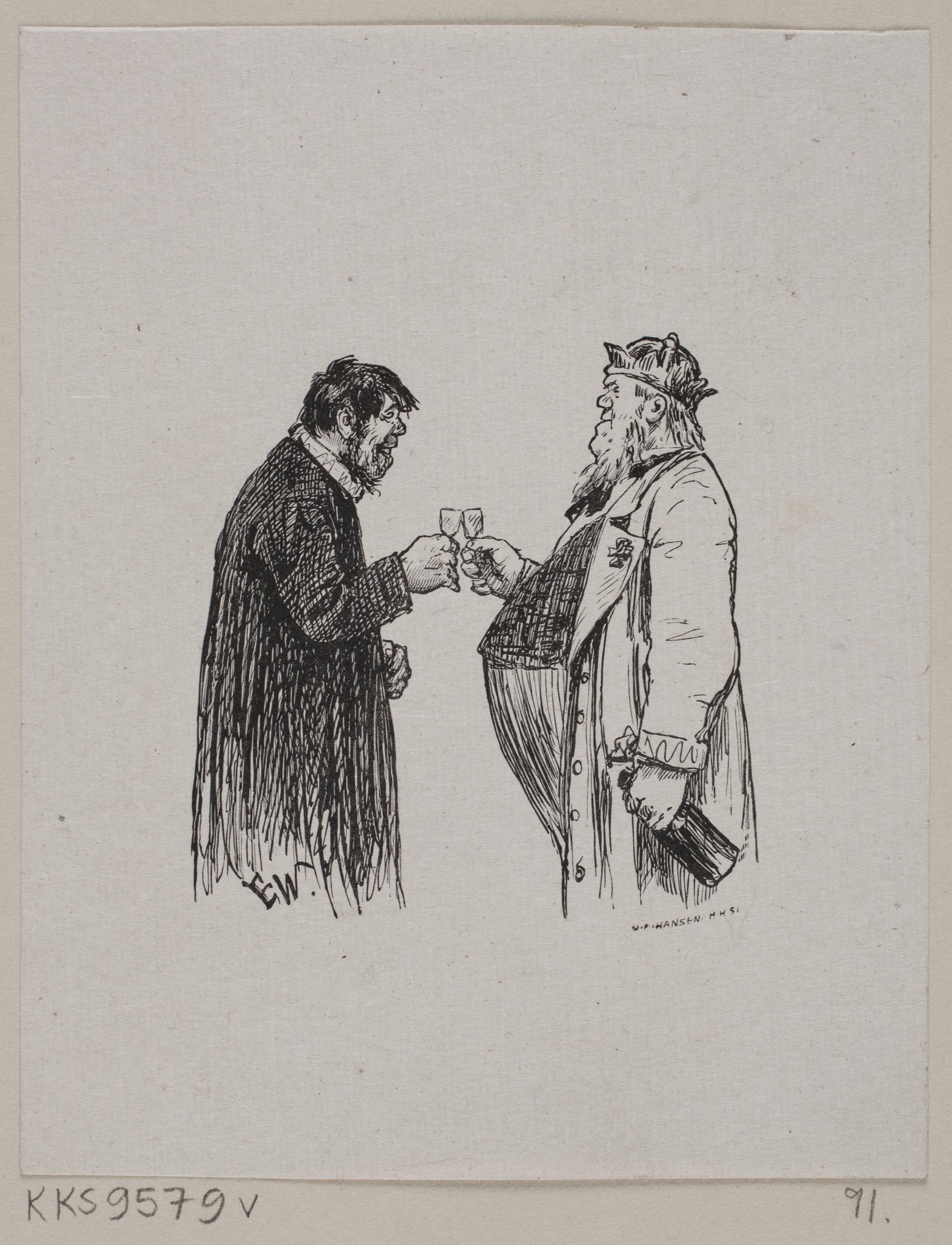 Illustration til "Kulbrænderen"