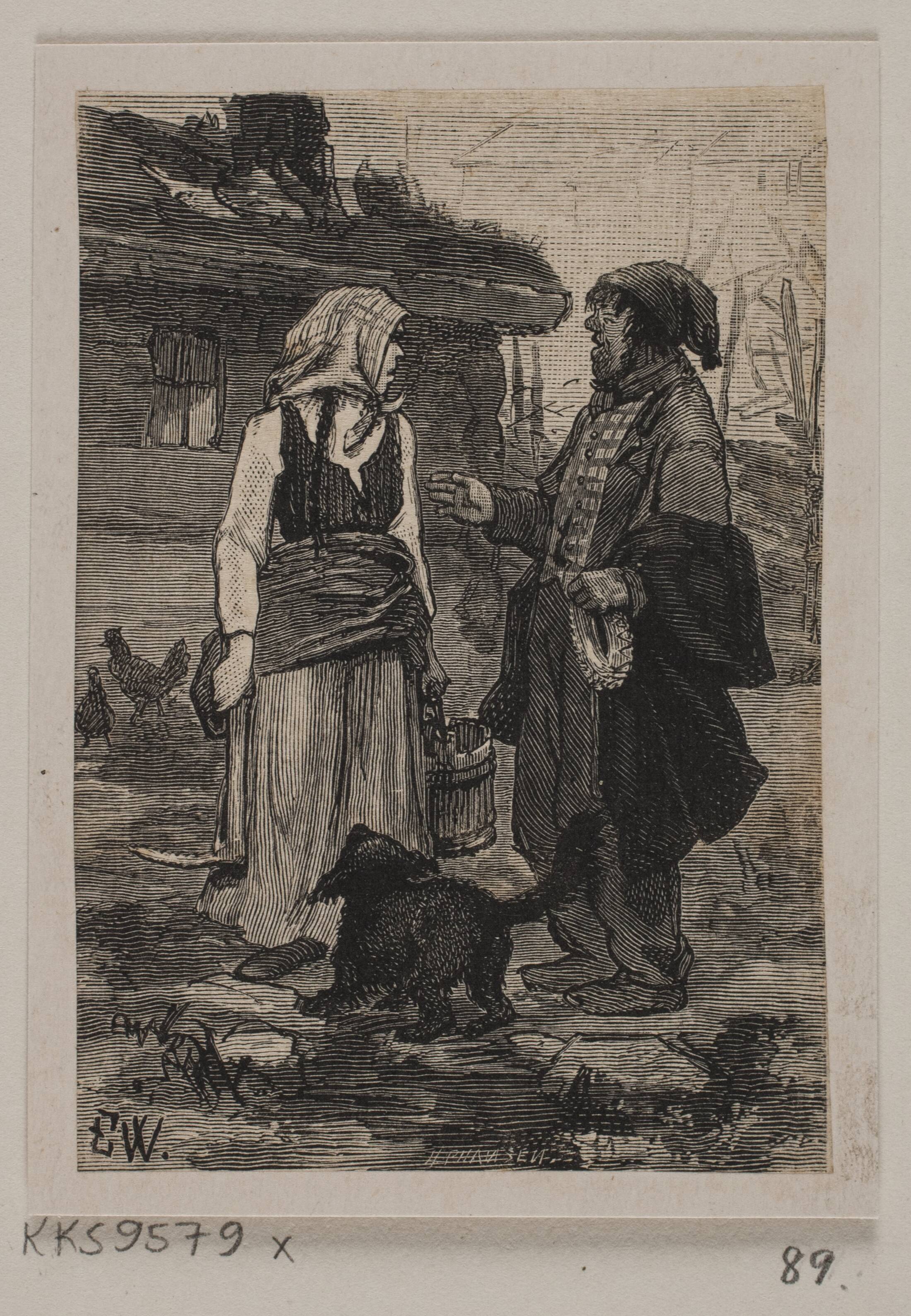 Illustration til "Kulbrænderen"
