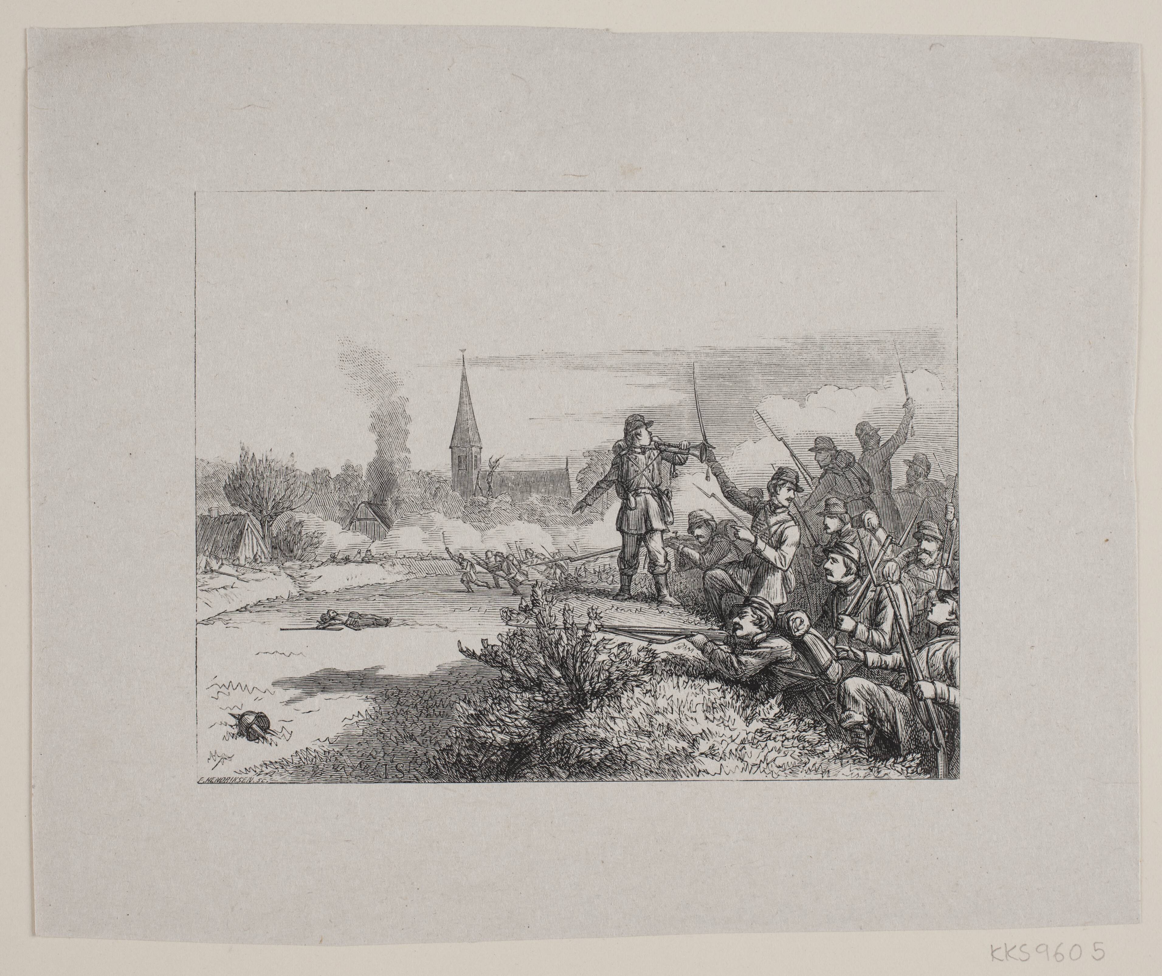 Illustration til Digt af H. P. Holst