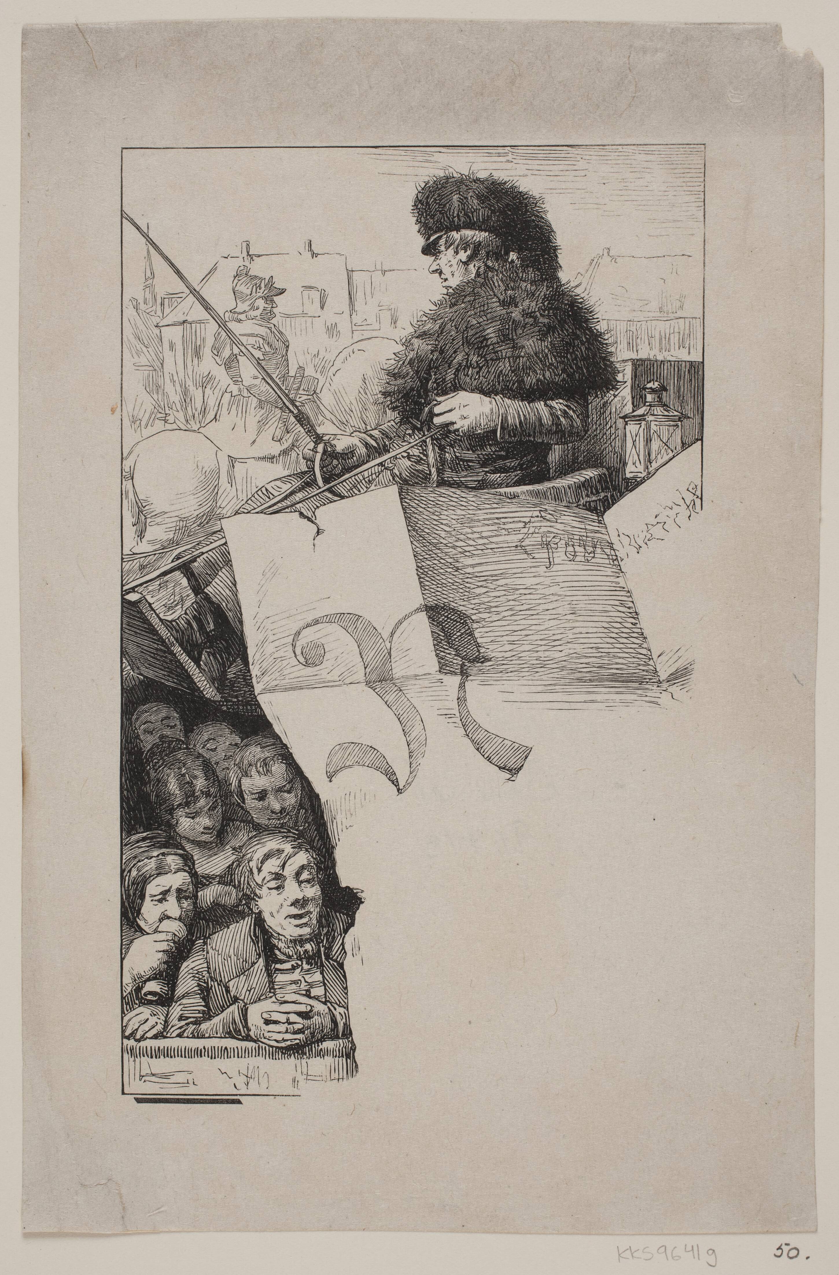 Illustration til St. St. Blicher, "E Bindstouv"