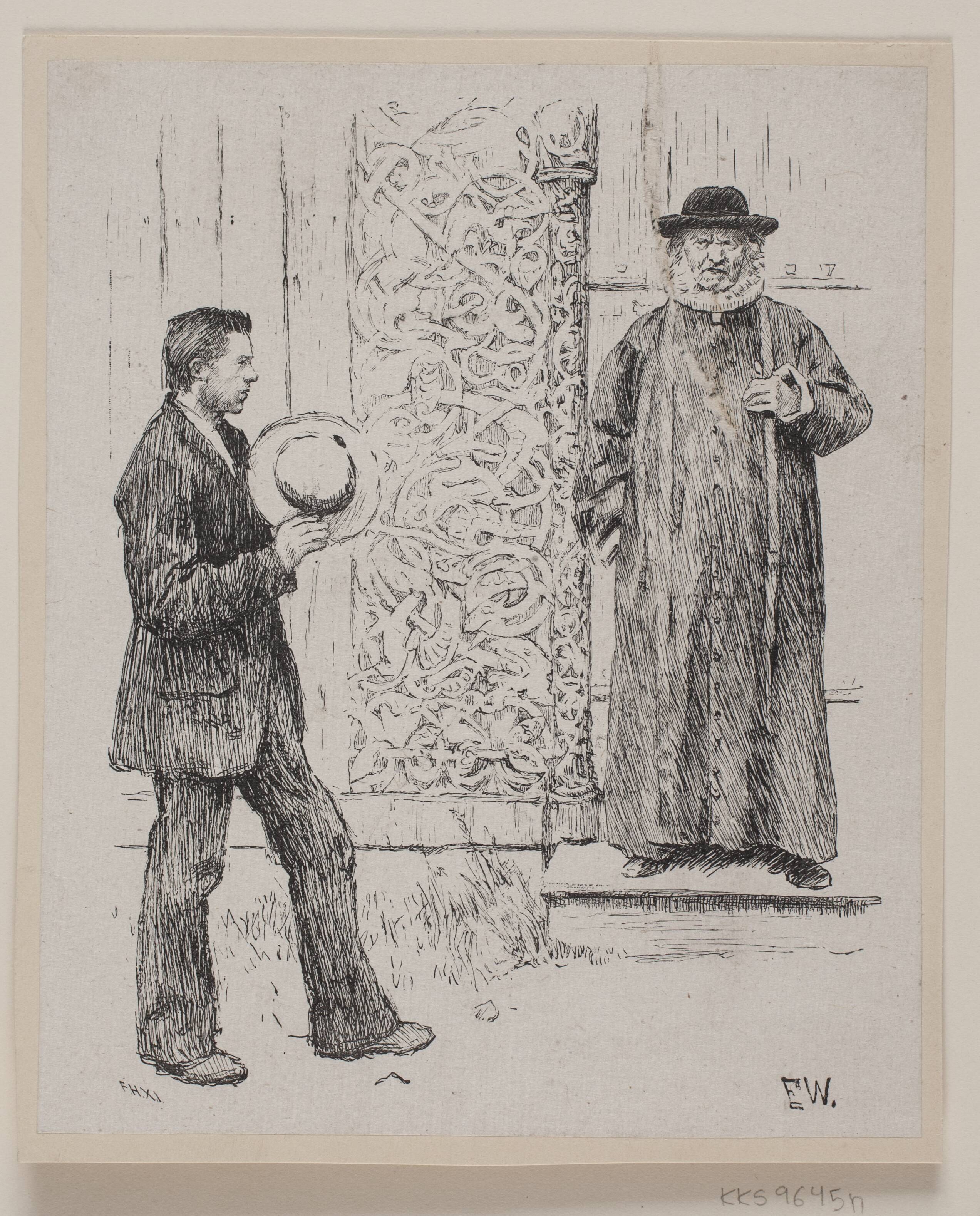 Illustration til "Følgesvenden"