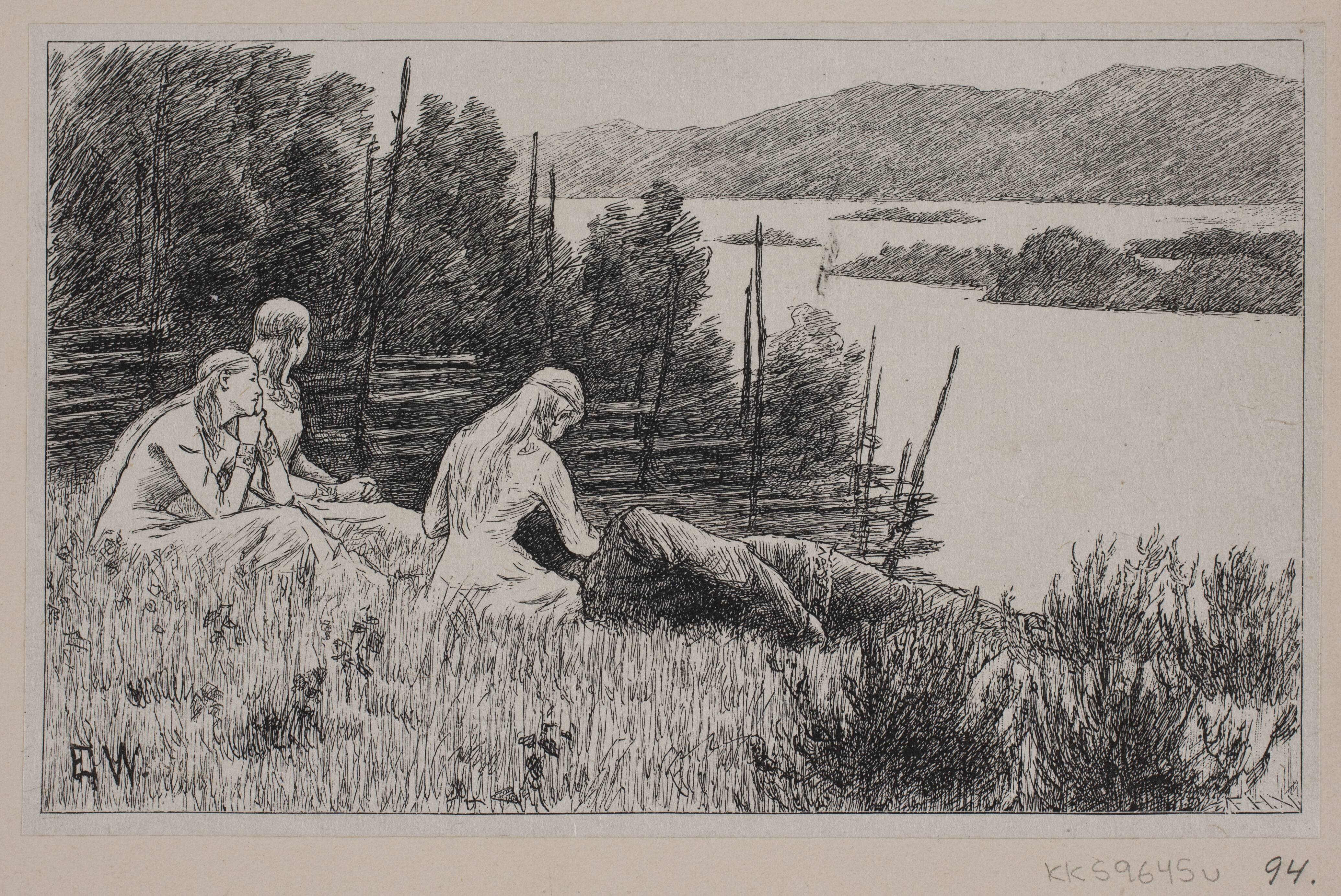 Illustration til "Soria Moria slot"