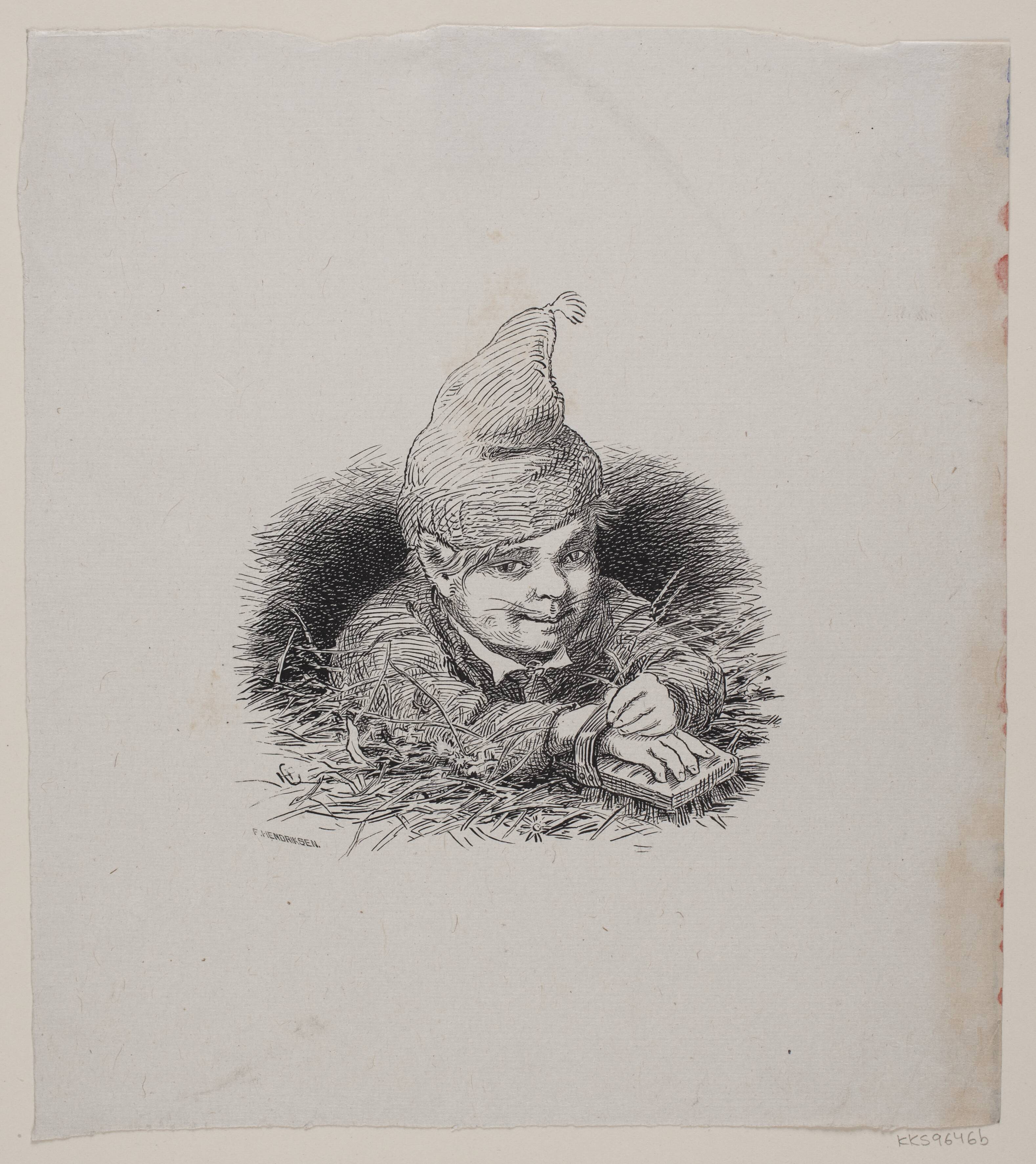 Illustration til" En Aftenstund i et Proprietærkjøkken"