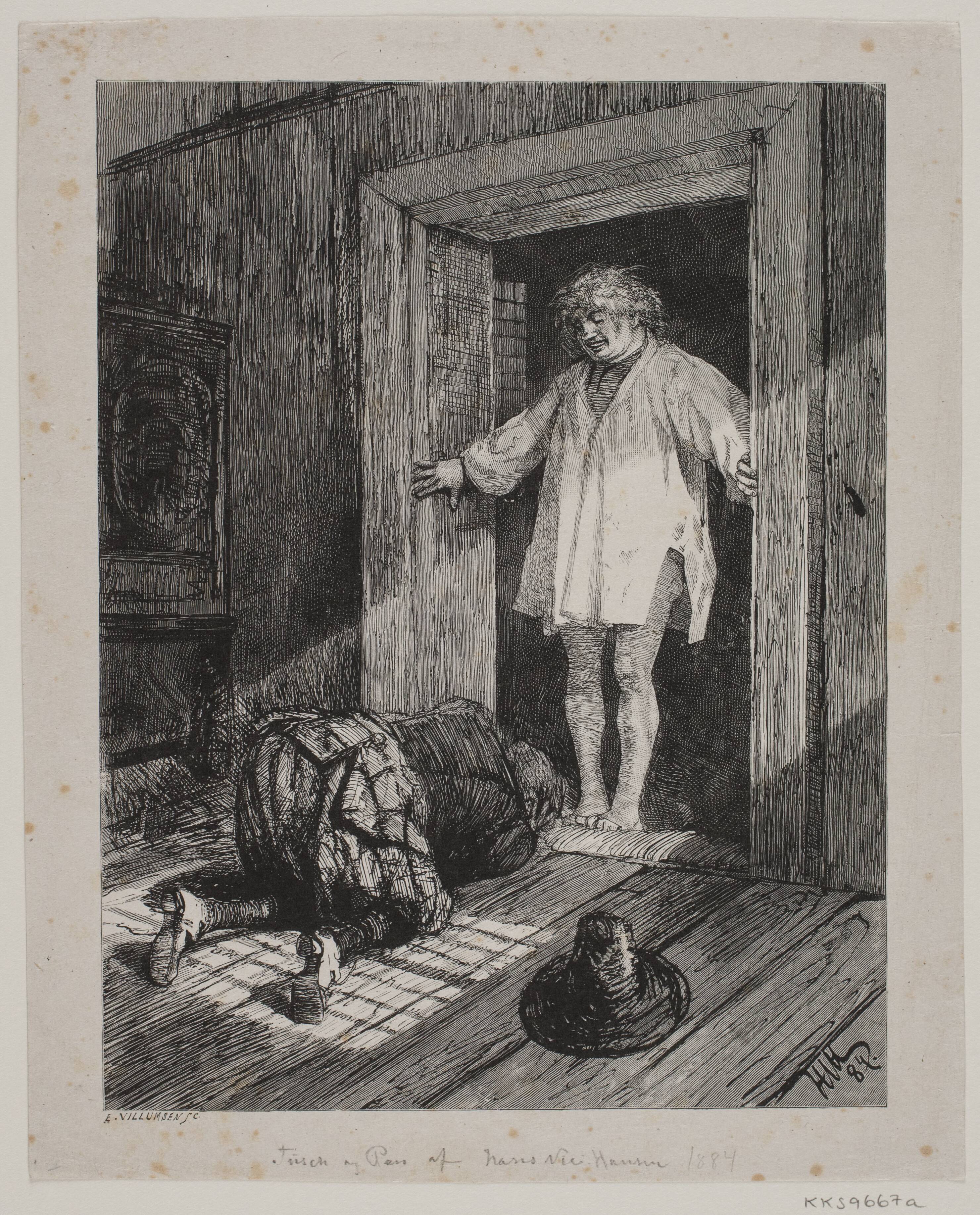 Illustration til Holberg: "Peder Paars"