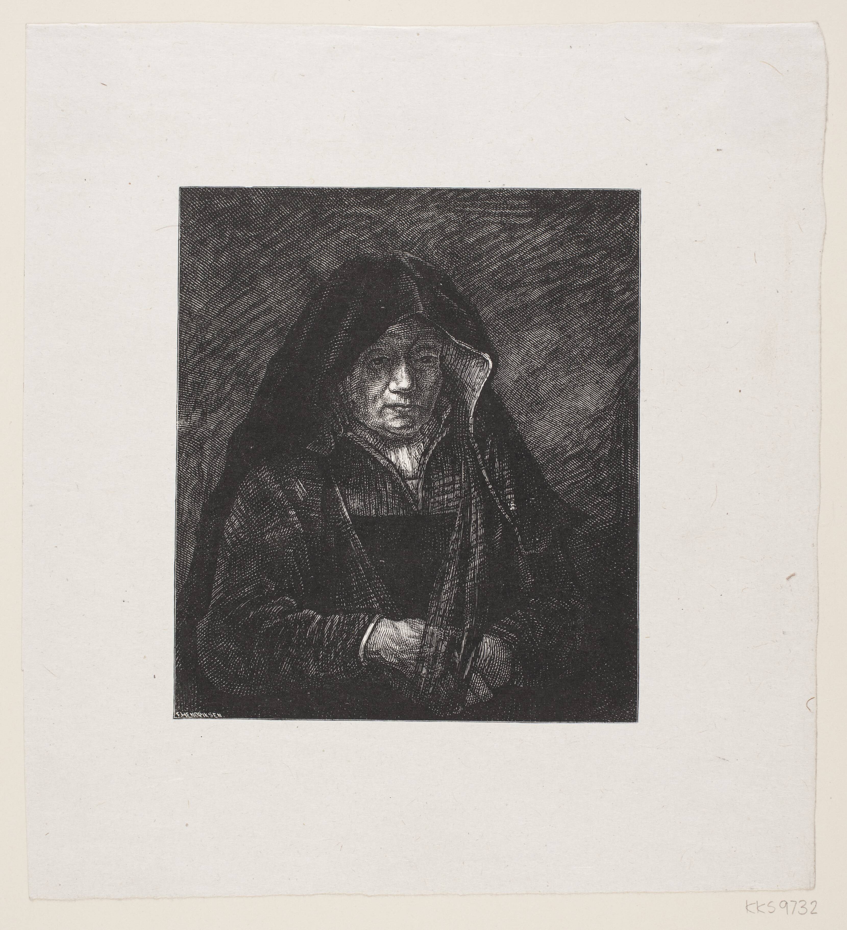 Rembrandt: Den gamle kone