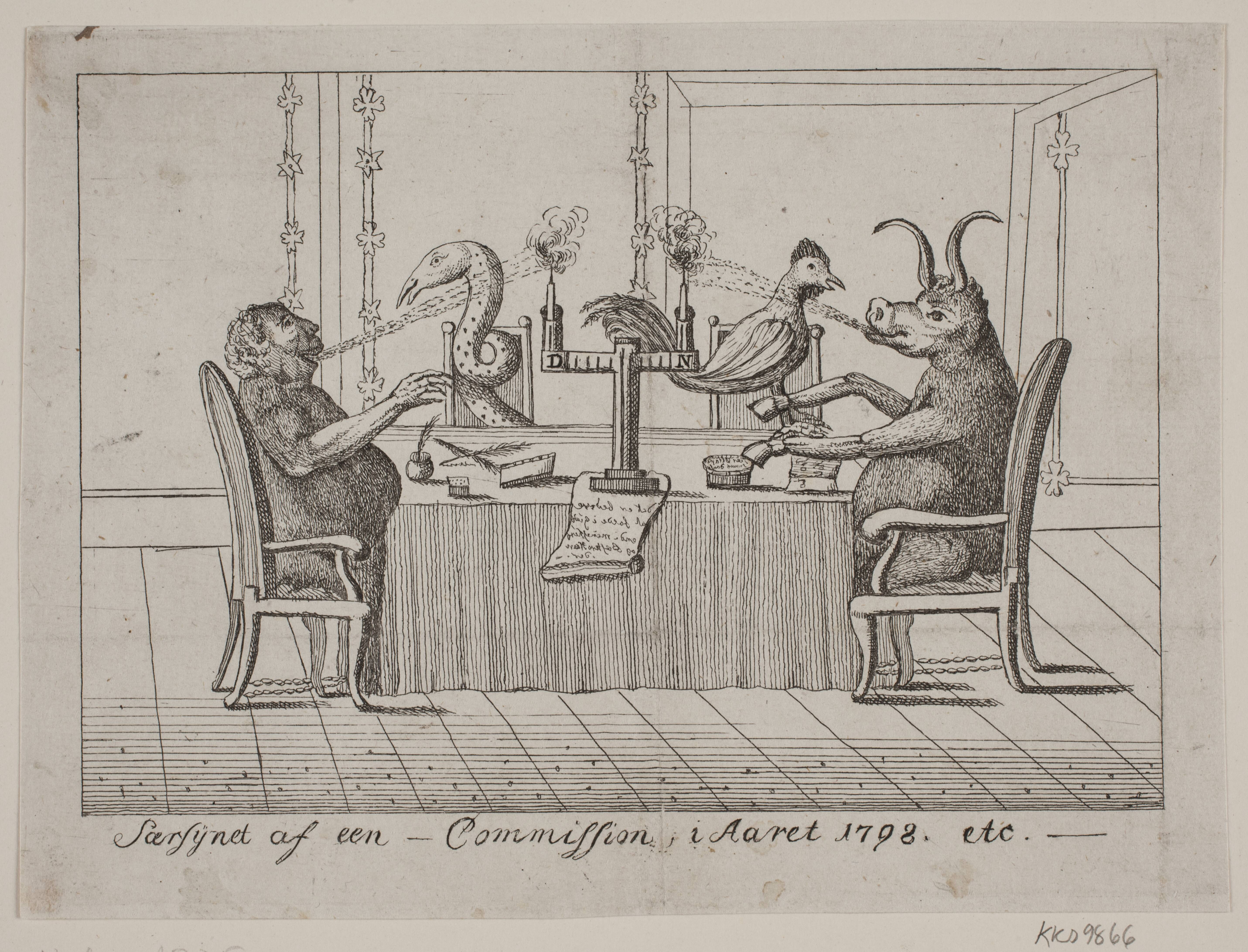 Særsynet af en kommission i år 1798