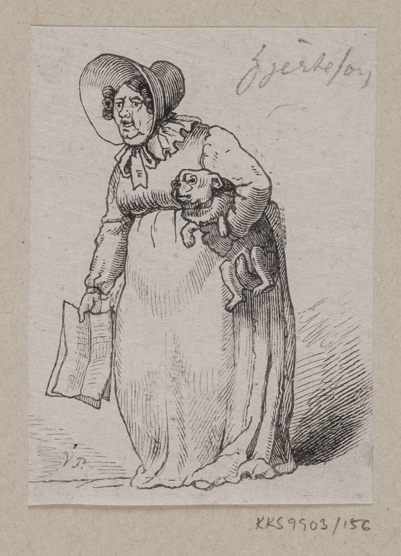 Illustration til "Hjertesorg" i H.C. Andersen, "Eventyr og Historier", Bind 2