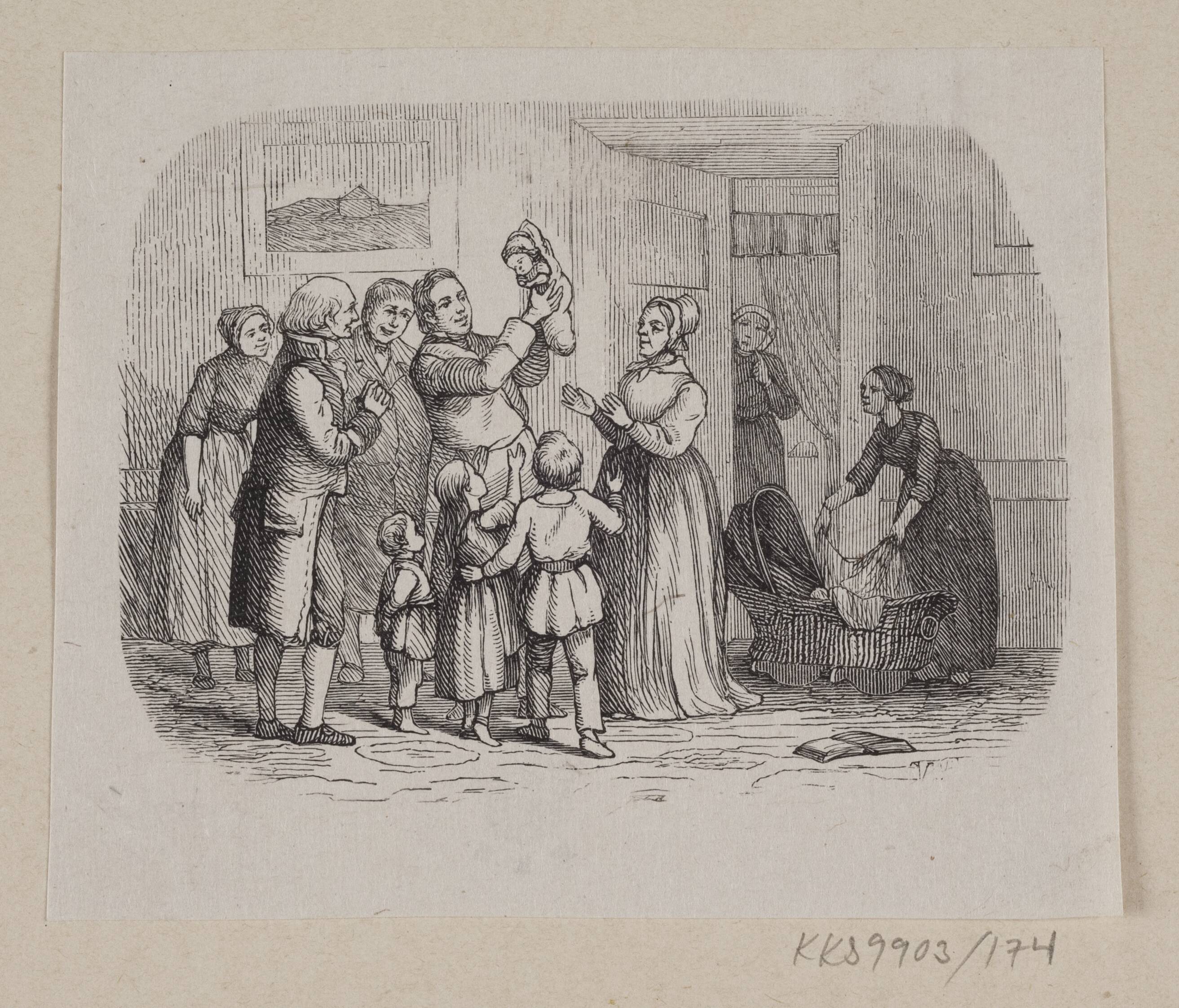 Illustration til "Den sidste Perle" i H.C. Andersen, "Eventyr og Historier", Bind 2