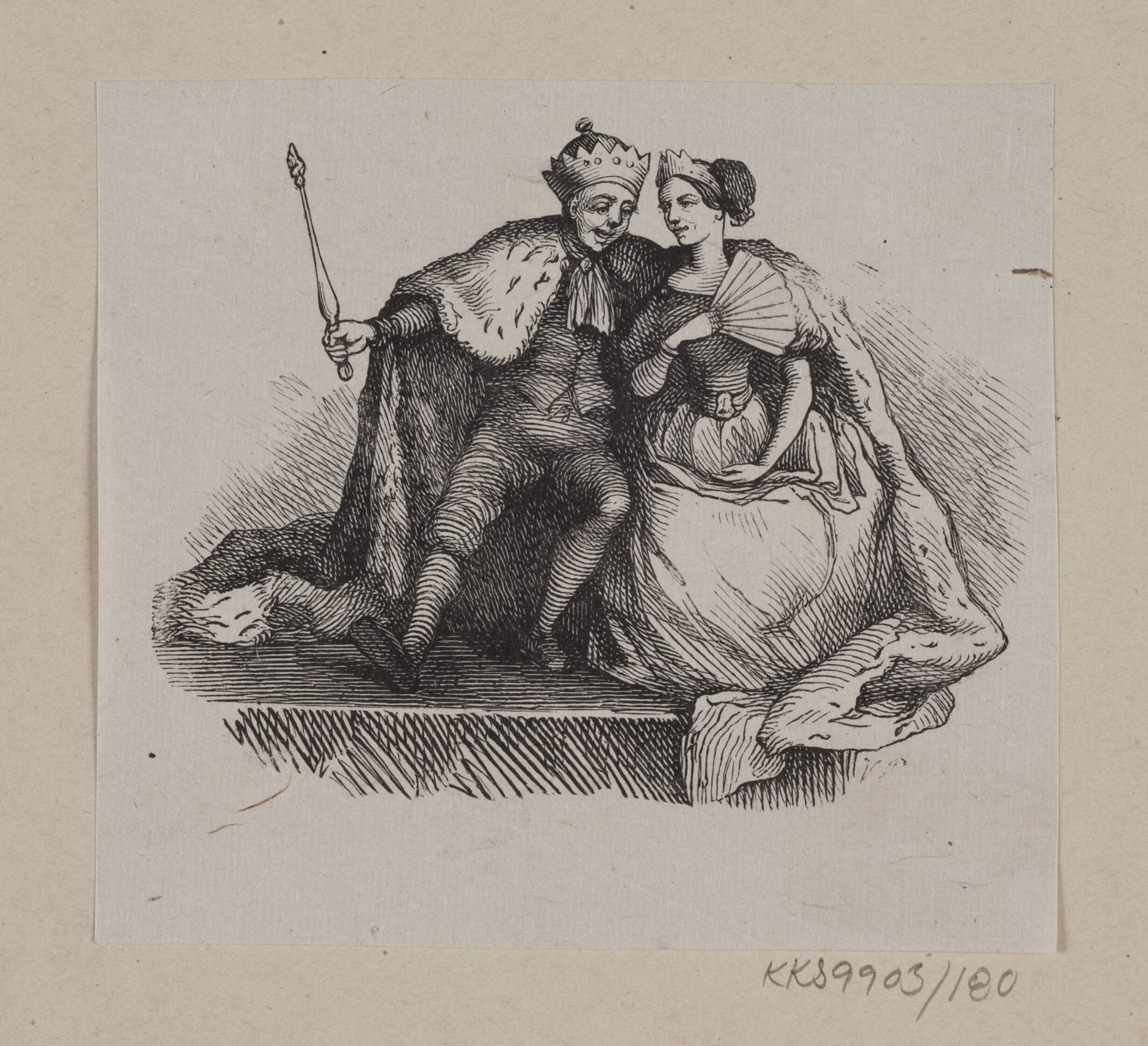 Illustration til "Klods-Hans" i H.C. Andersen, "Eventyr og Historier", Bind 2