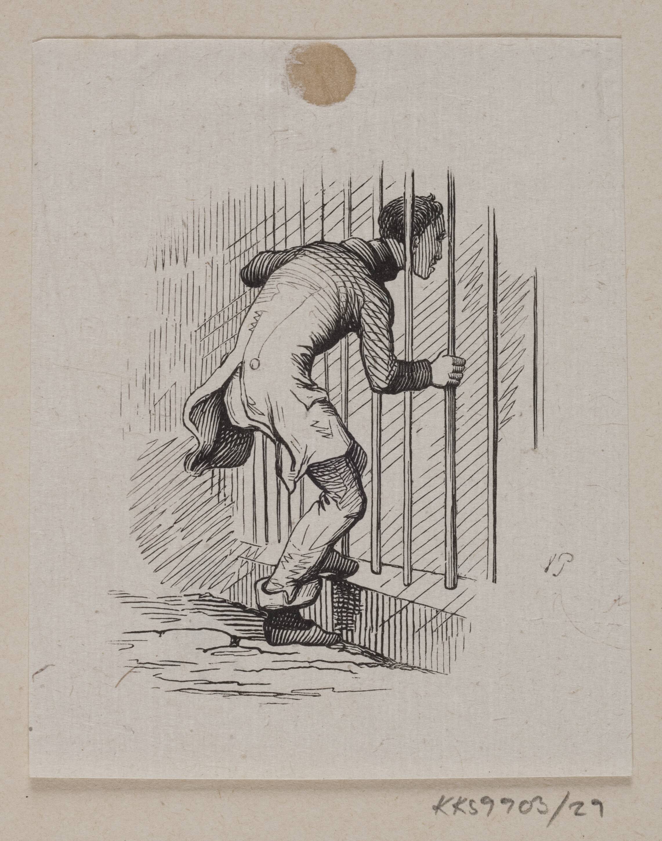 Illustration til "Lykkens Kalosker" i H.C. Andersen, "Eventyr og Historier", Bind 1