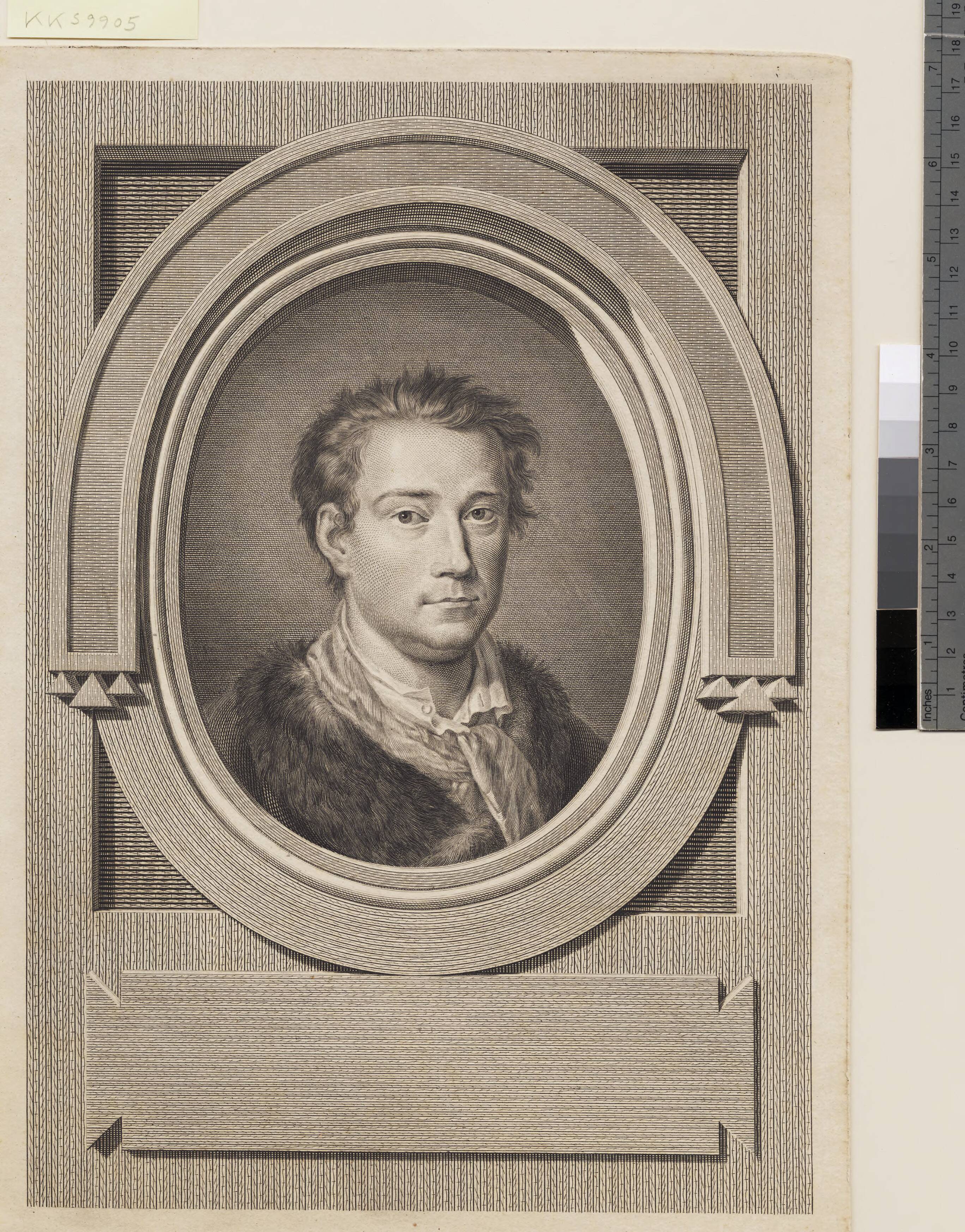 Portræt af Johan Mandelberg