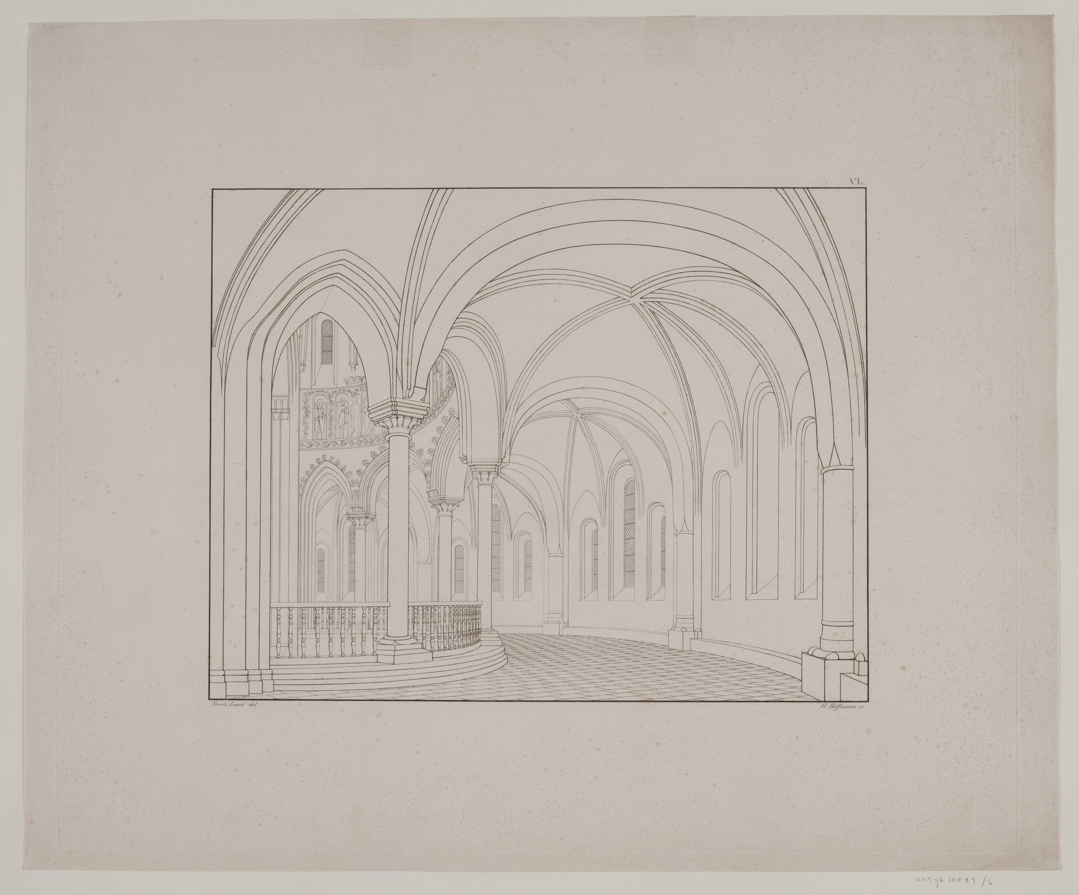 Koromgangen i Roskilde Domkirke